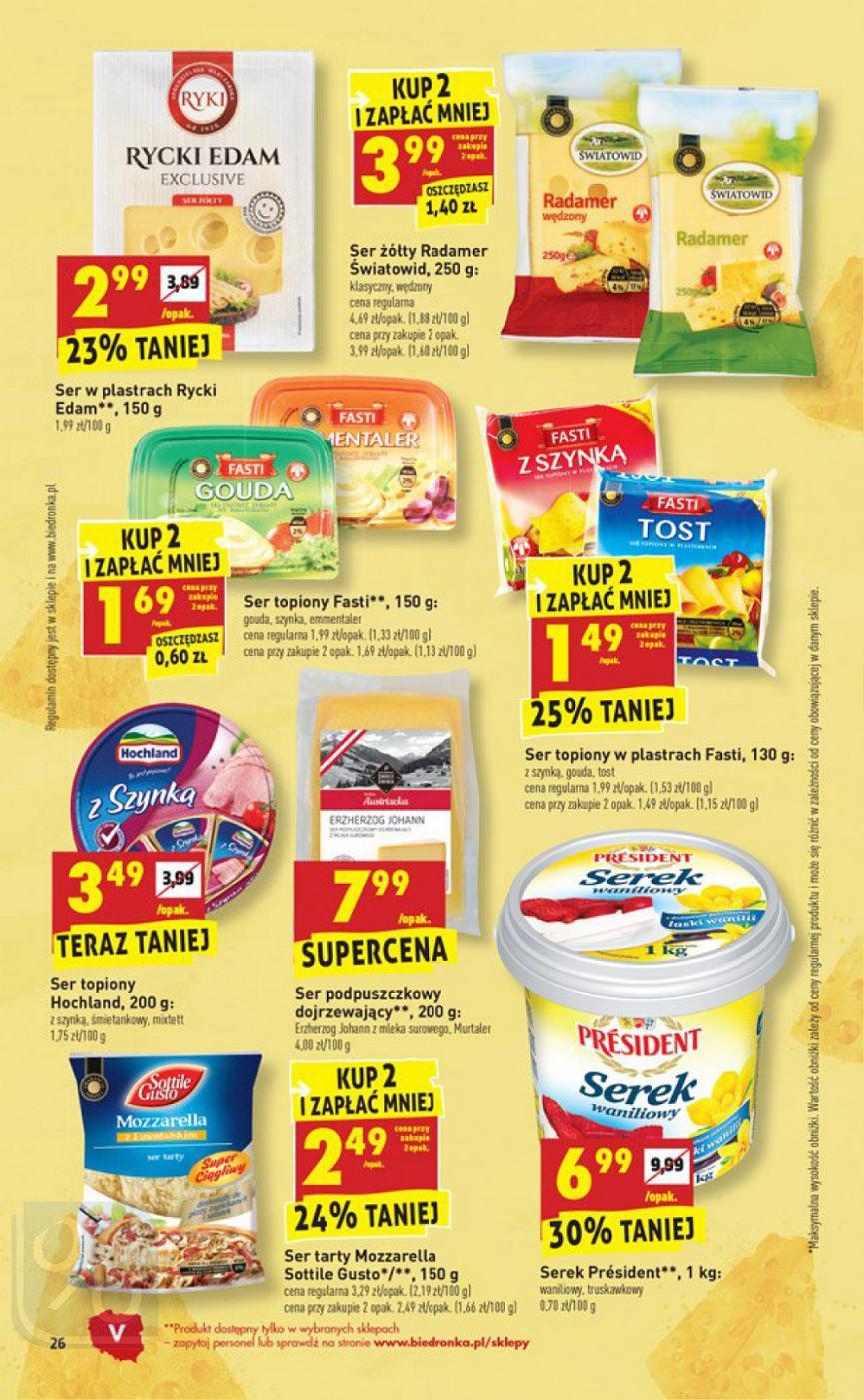 Gazetka promocyjna Biedronka str. 26