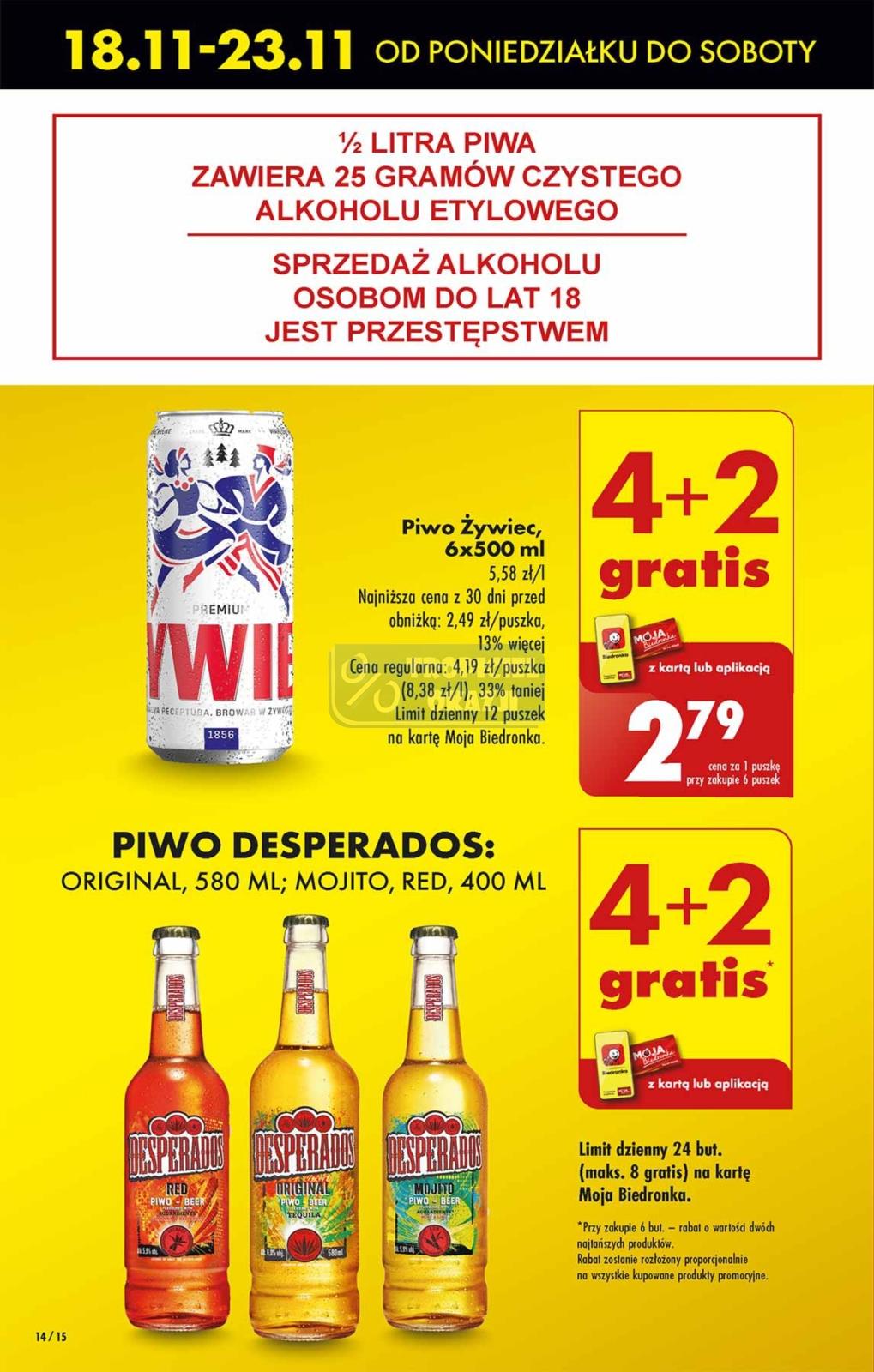 Gazetka promocyjna Biedronka str. 14