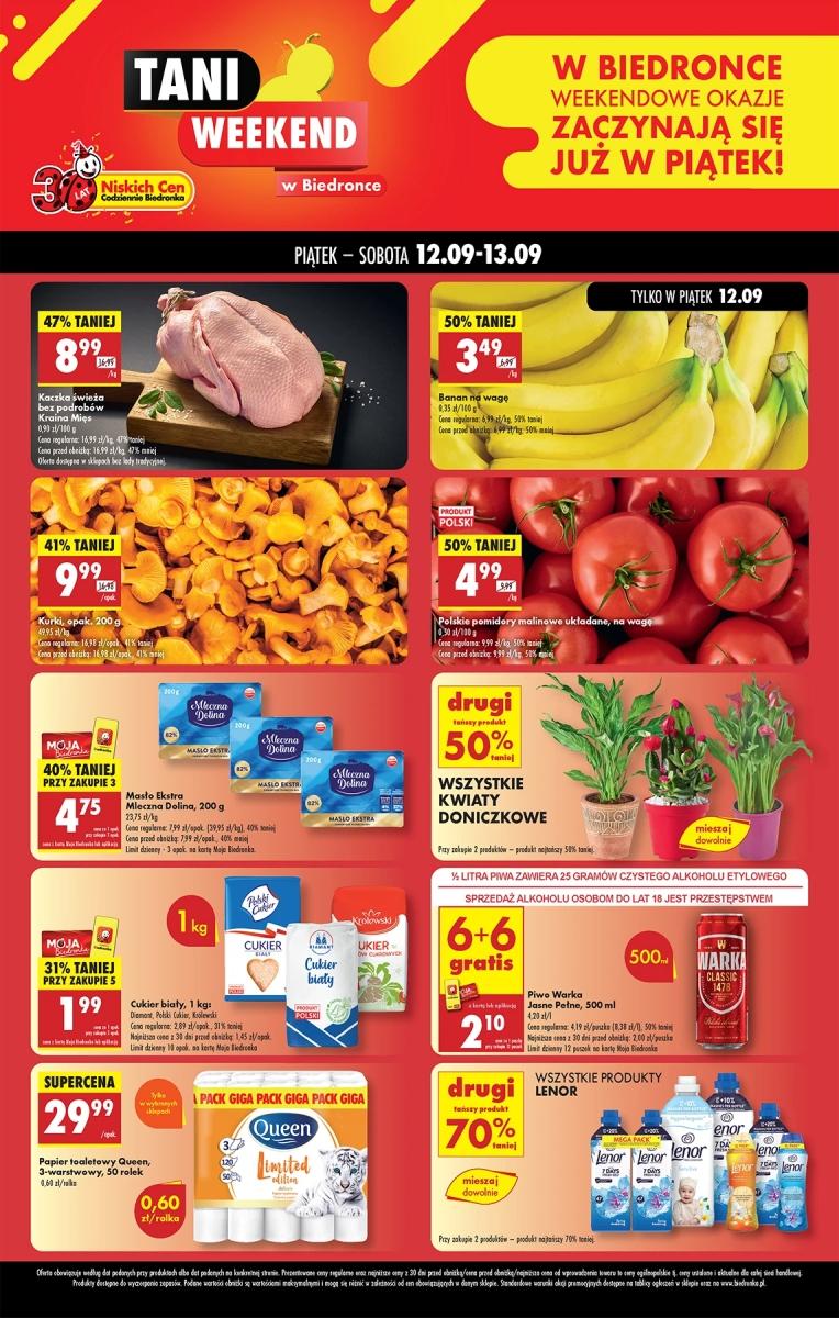 Gazetka promocyjna Biedronka str. 1