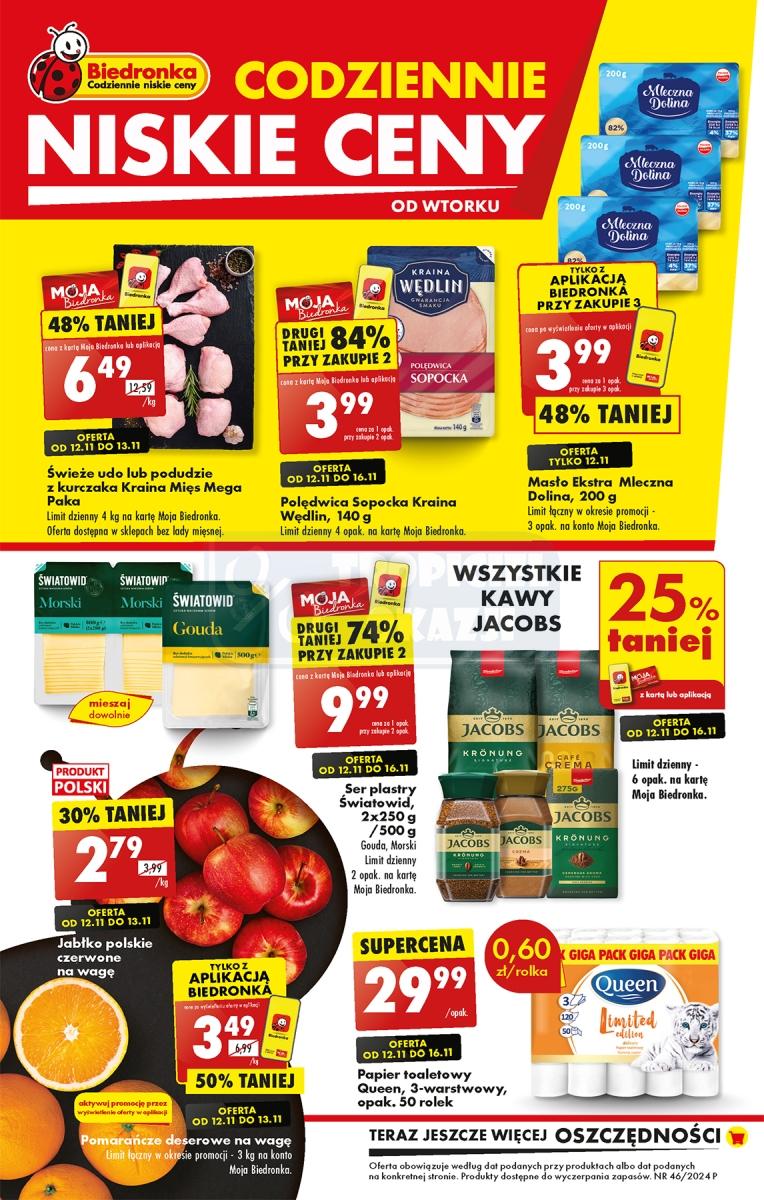 Gazetka promocyjna Biedronka str. 1