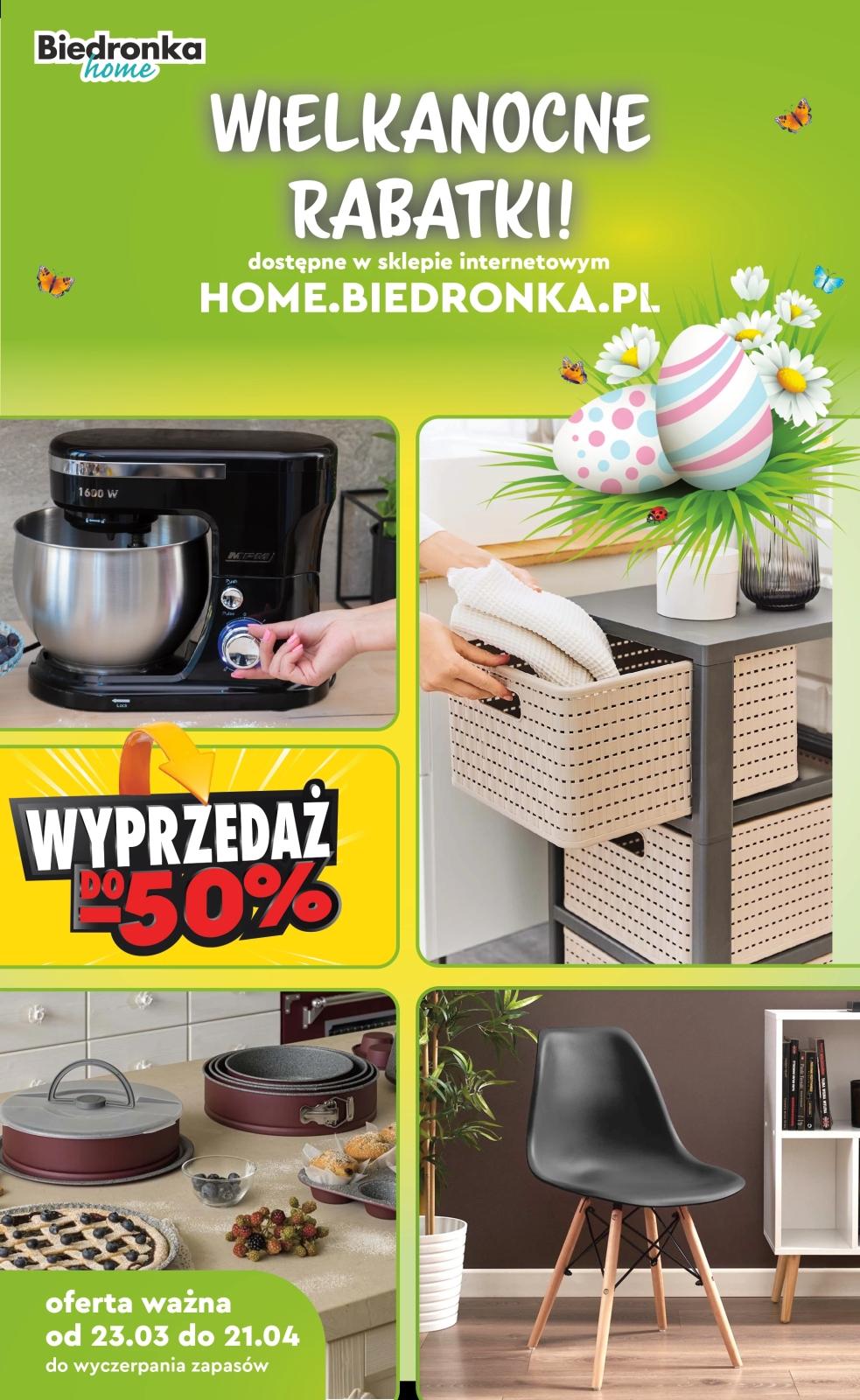 Gazetka promocyjna Biedronka str. 1