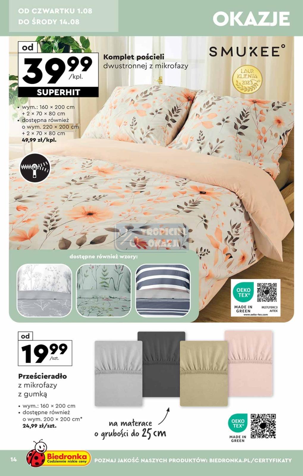 Gazetka promocyjna Biedronka str. 14