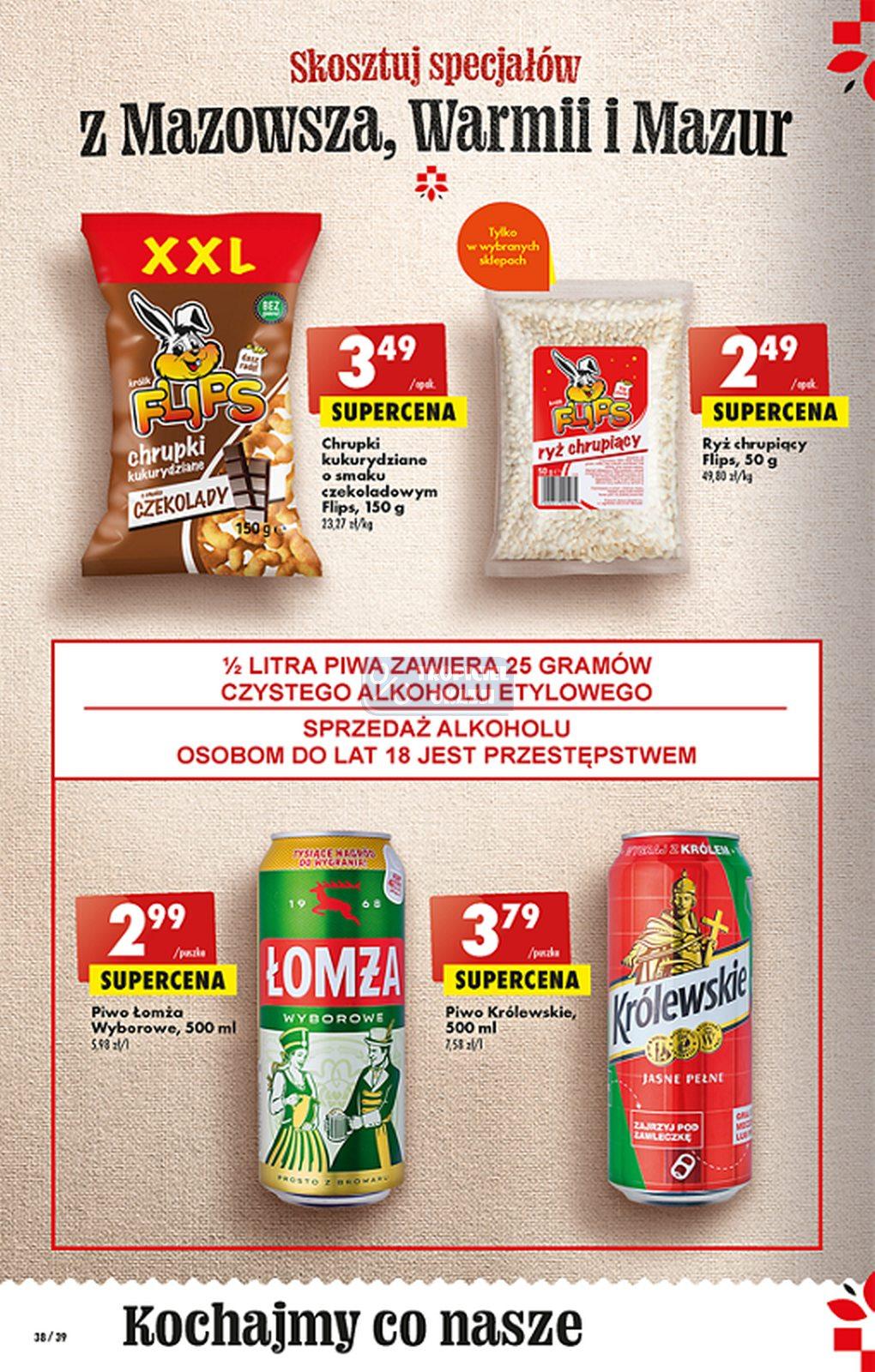 Gazetka promocyjna Biedronka str. 38