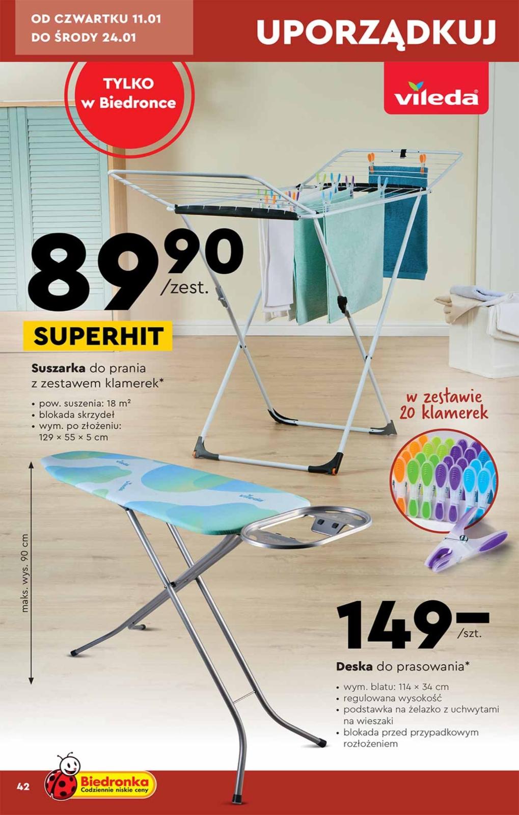 Gazetka promocyjna Biedronka str. 42