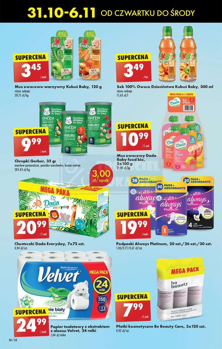 Gazetka promocyjna Biedronka str. 52