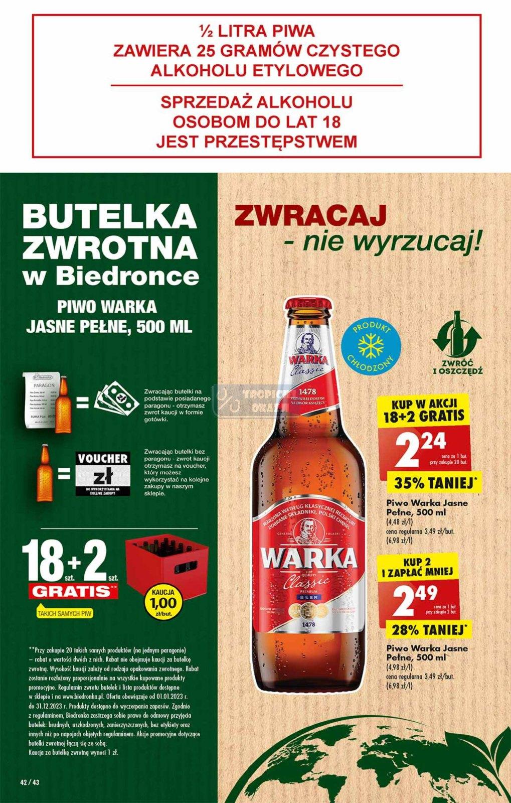 Gazetka promocyjna Biedronka str. 42