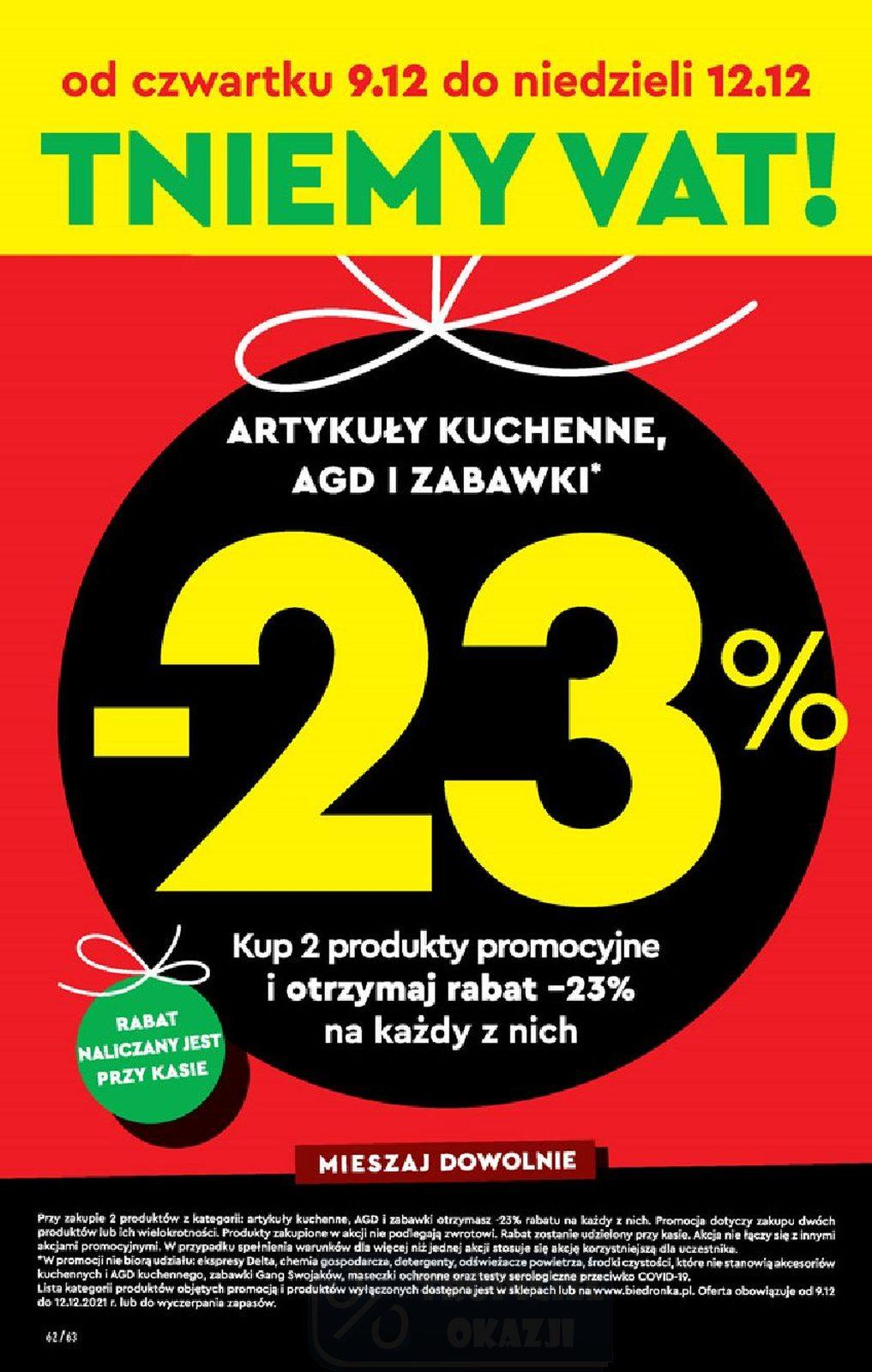 Gazetka promocyjna Biedronka str. 62
