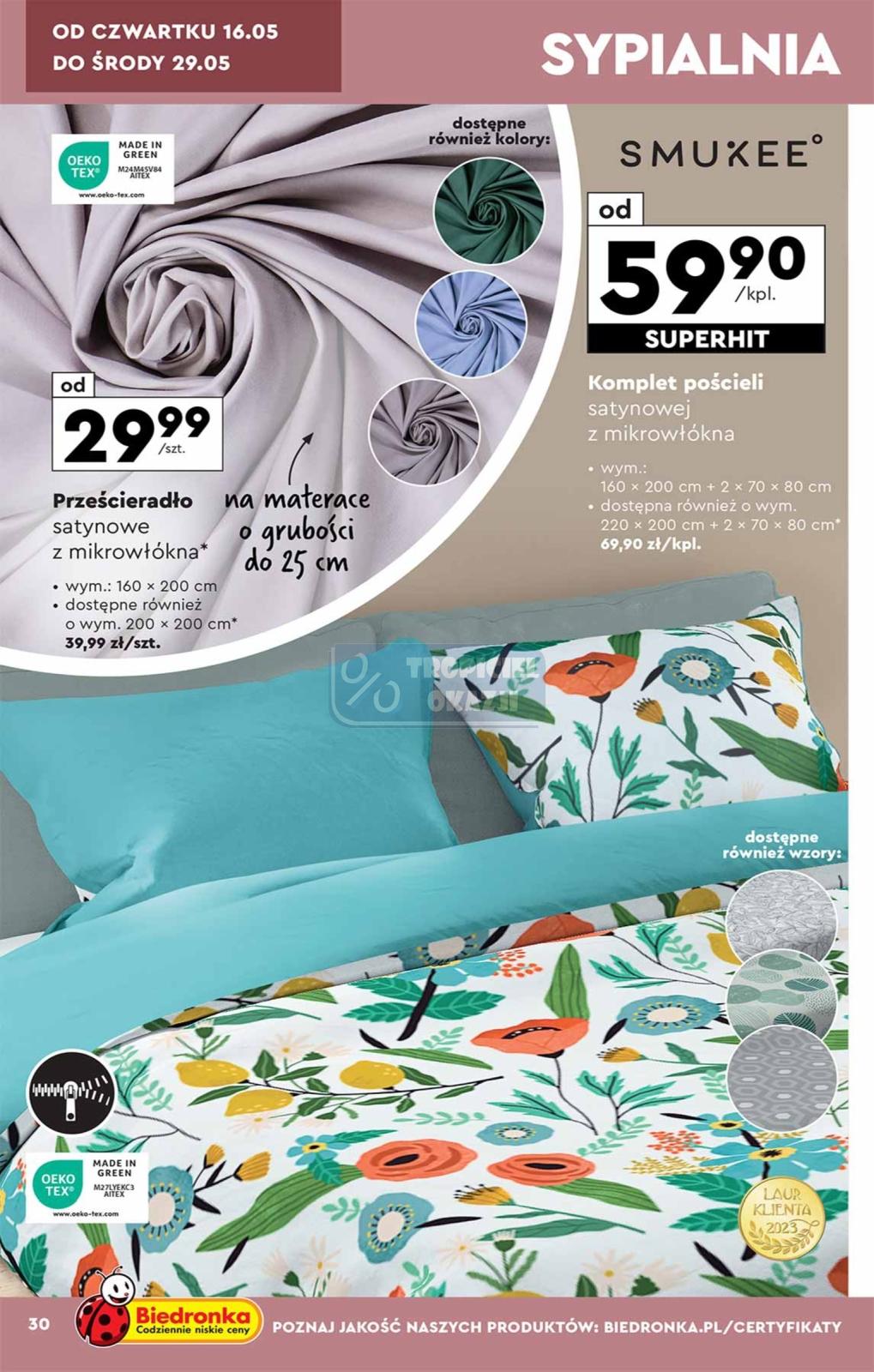 Gazetka promocyjna Biedronka str. 30