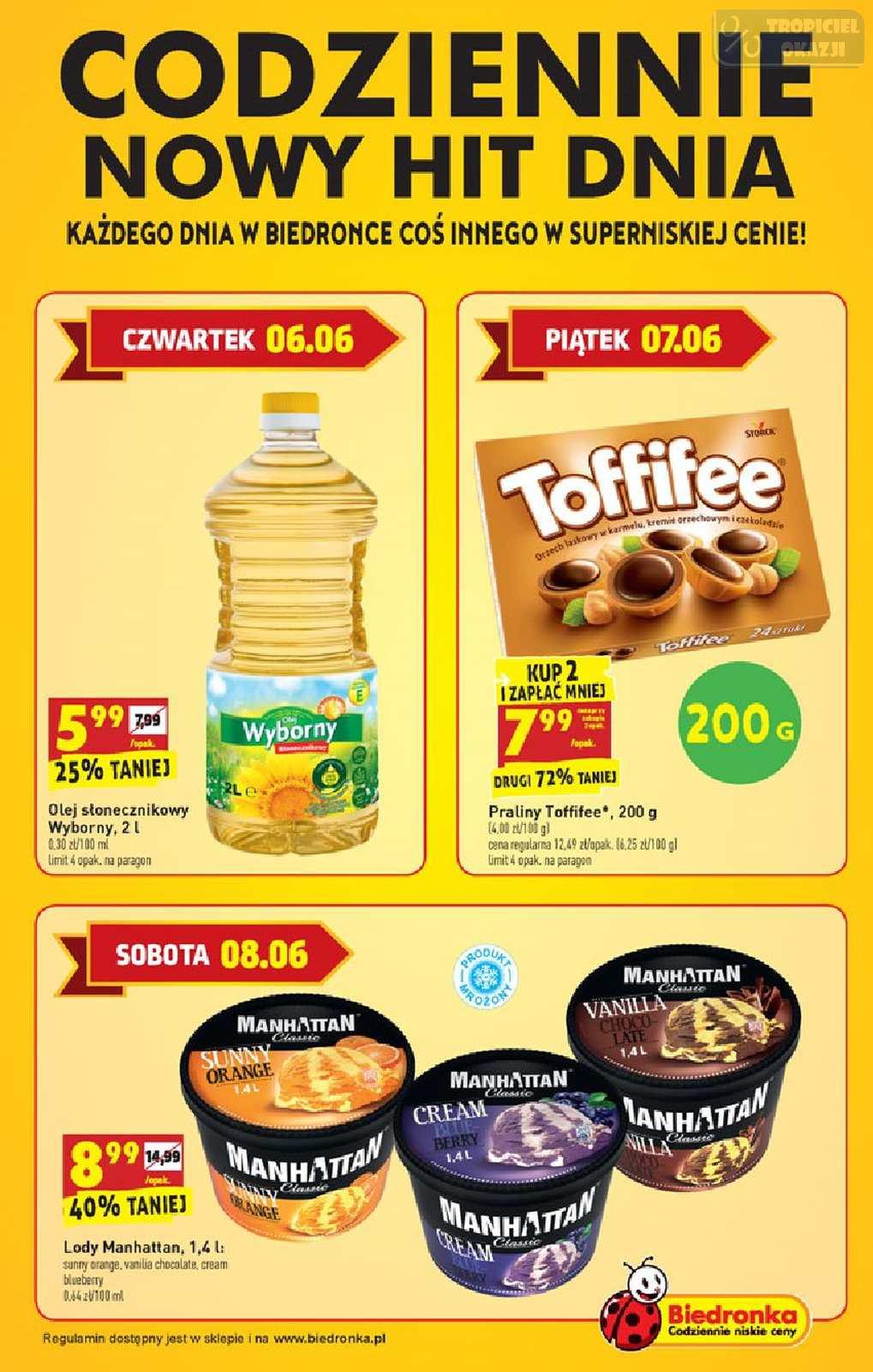 Gazetka promocyjna Biedronka str. 3