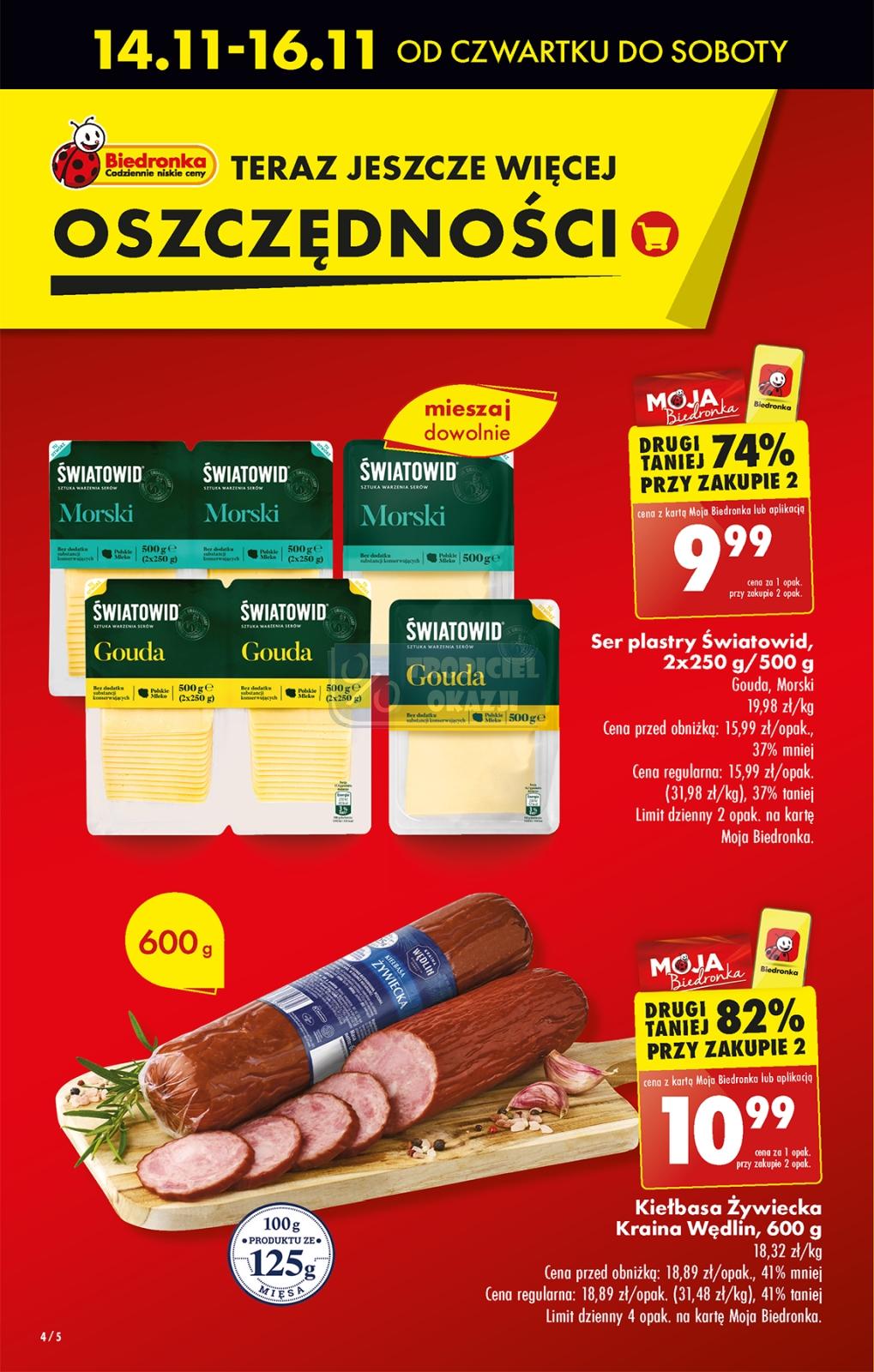 Gazetka promocyjna Biedronka str. 4