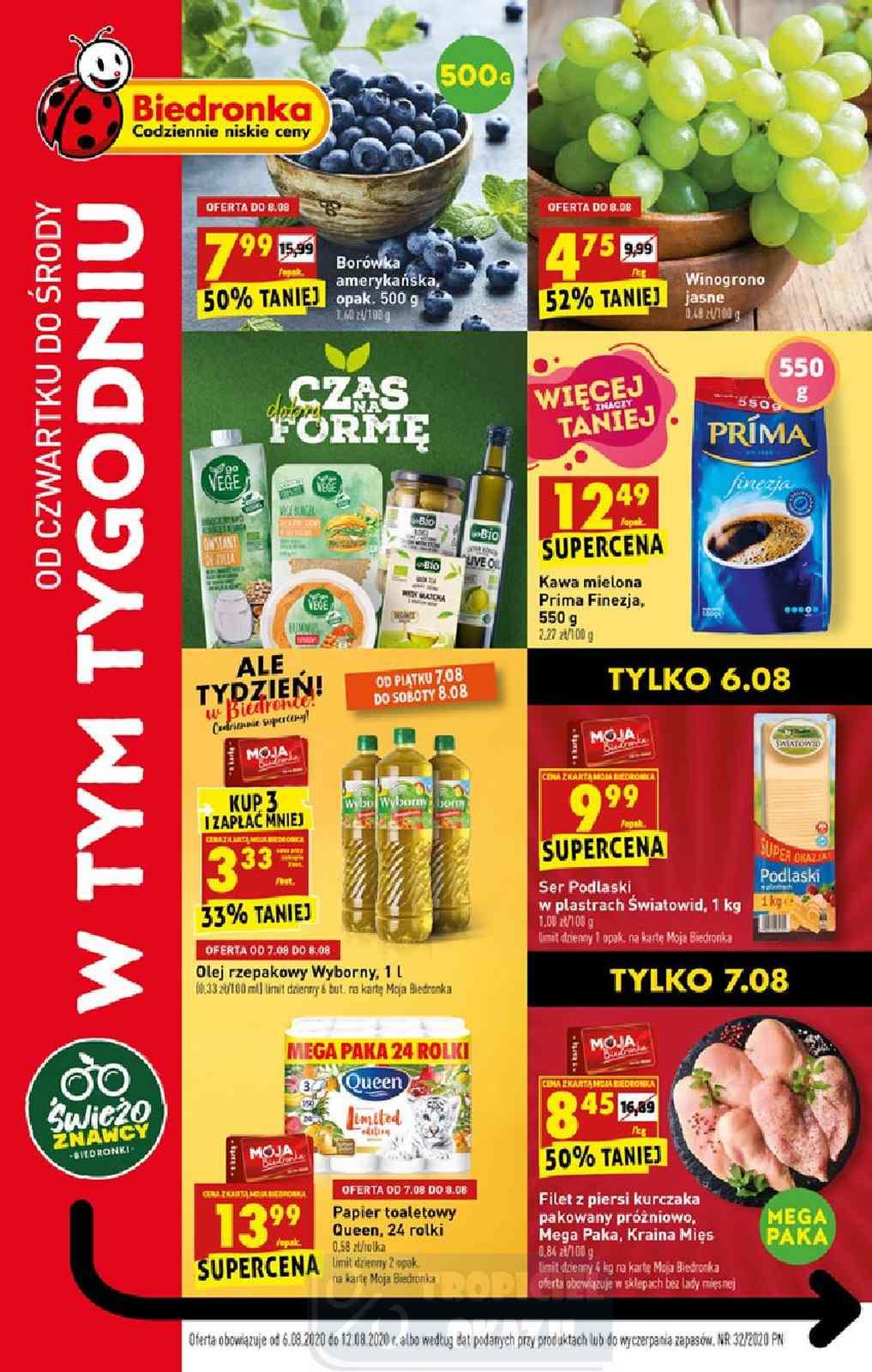 Gazetka promocyjna Biedronka str. 1