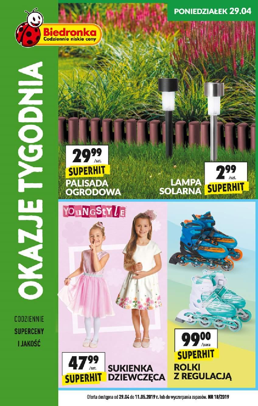 Gazetka promocyjna Biedronka str. 1