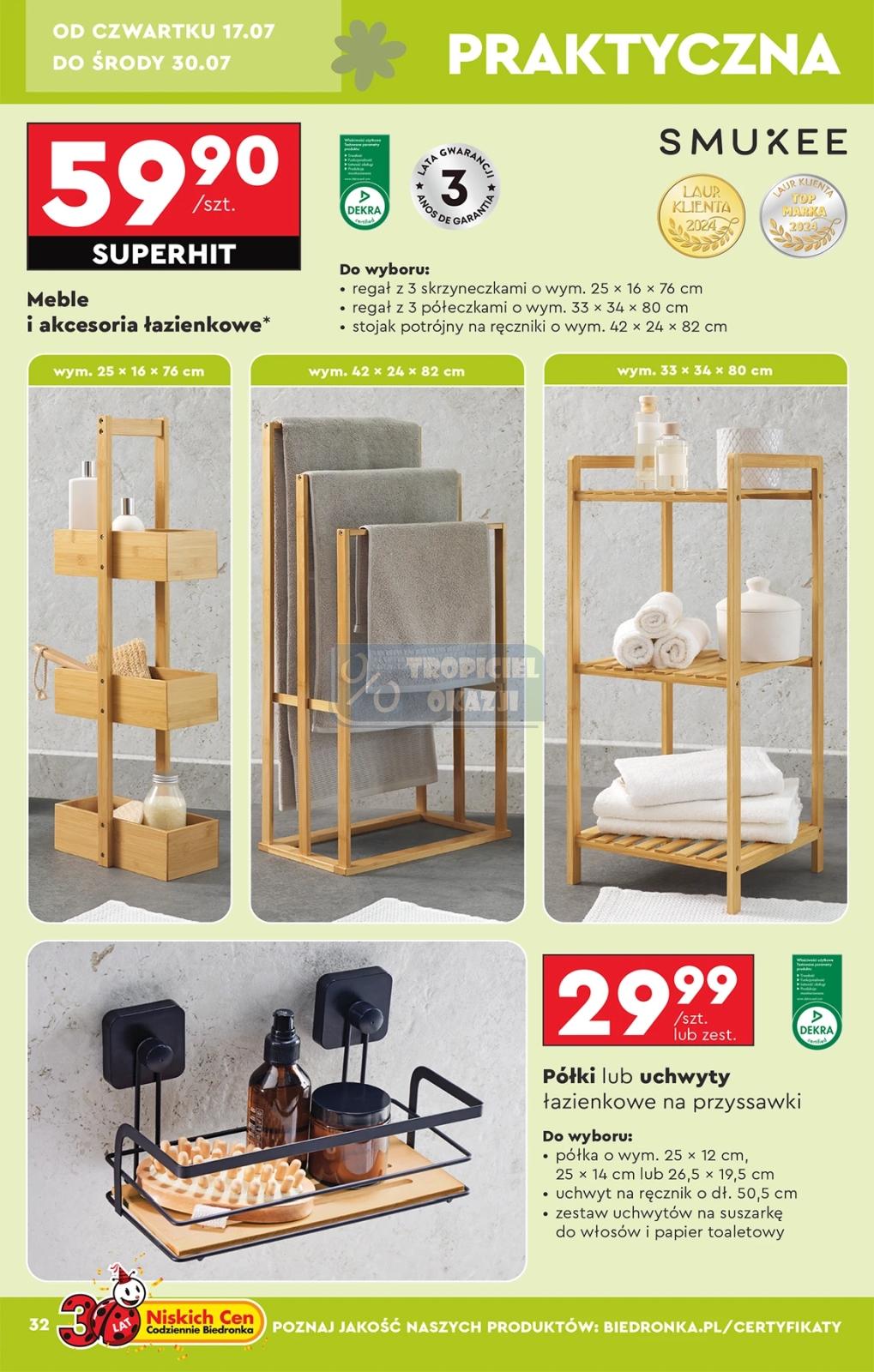 Gazetka promocyjna Biedronka str. 32