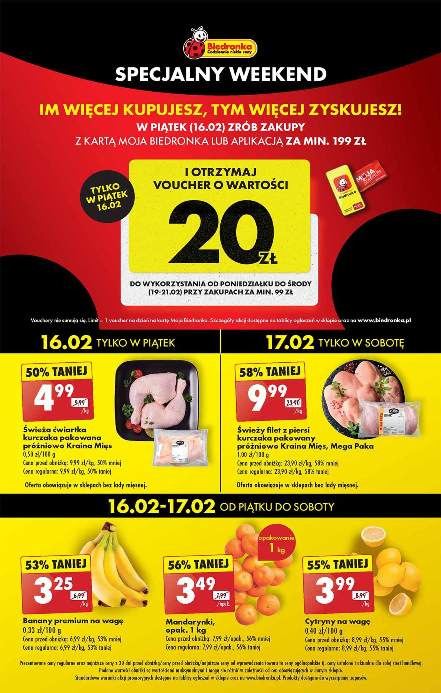 Gazetka promocyjna Biedronka str. 1