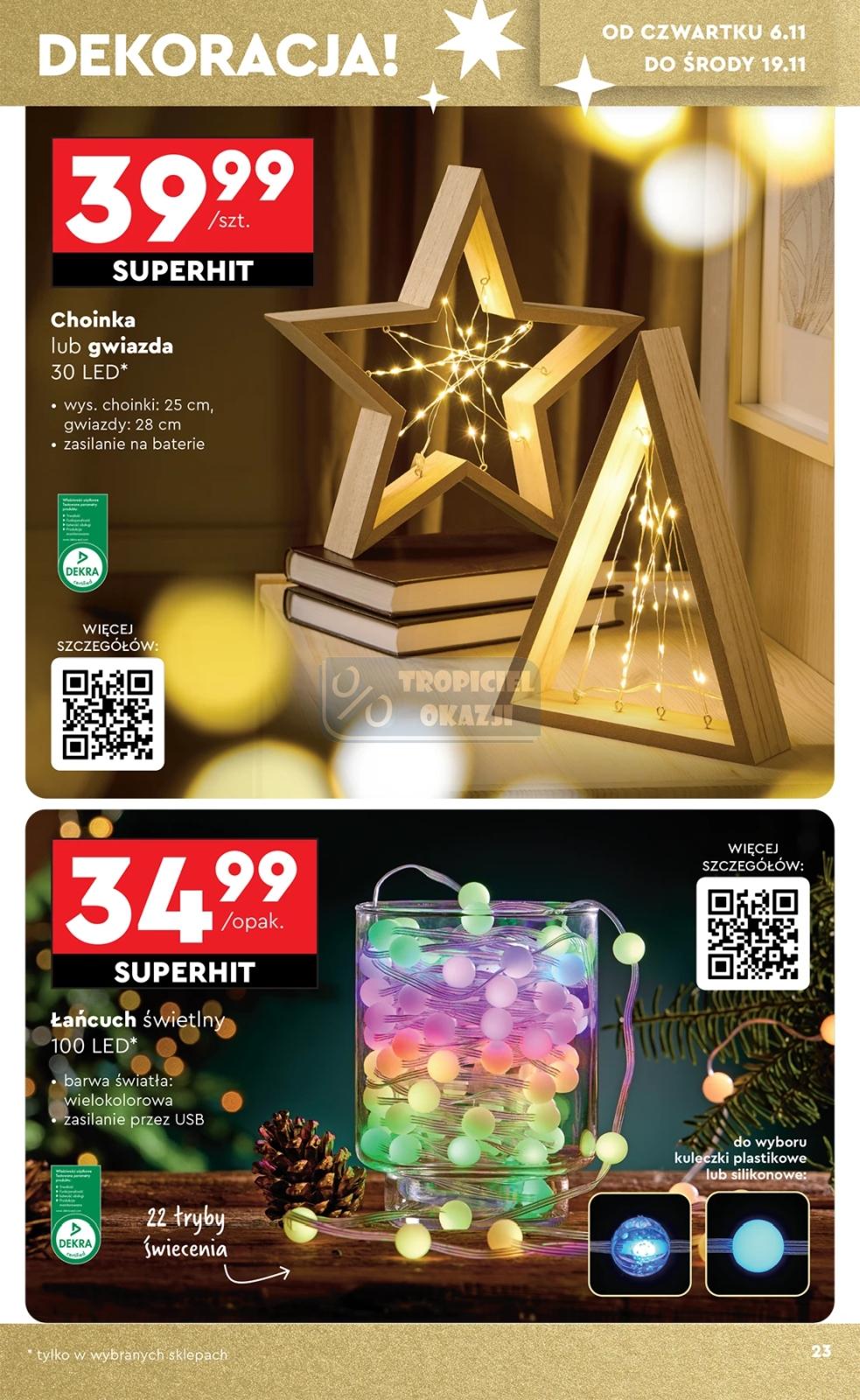 Gazetka promocyjna Biedronka str. 23