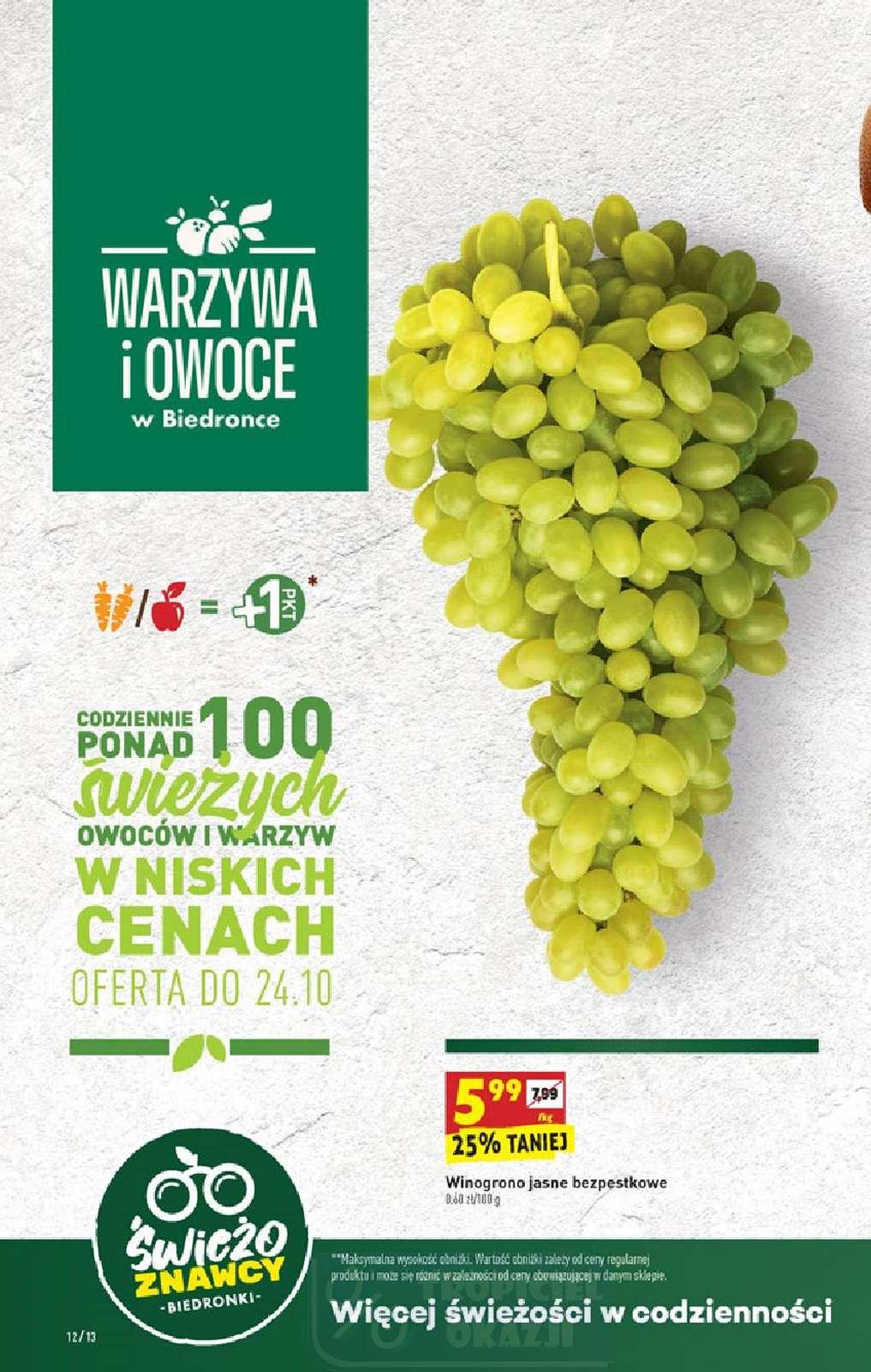 Gazetka promocyjna Biedronka str. 12