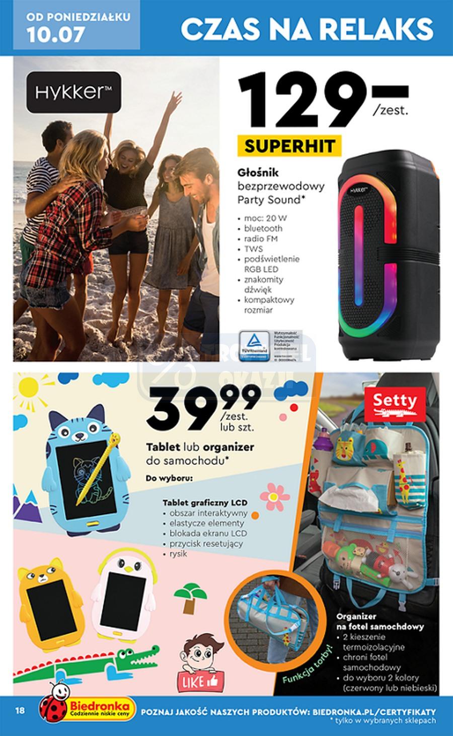 Gazetka promocyjna Biedronka str. 18