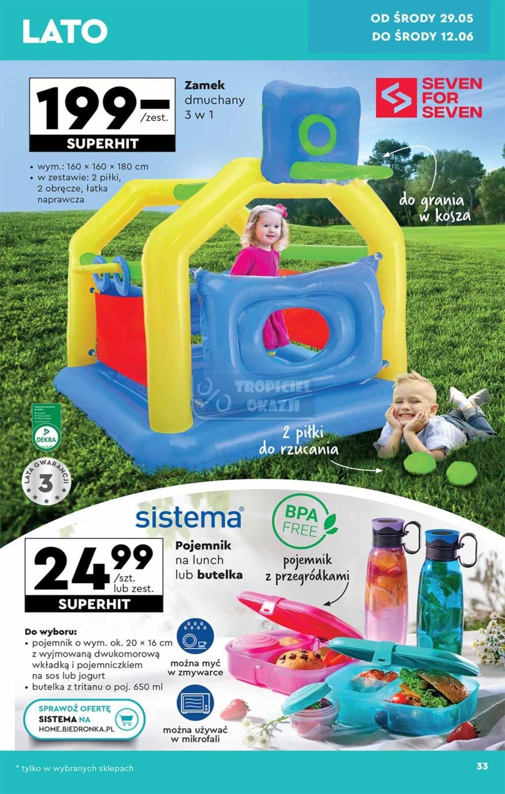 Gazetka promocyjna Biedronka str. 33