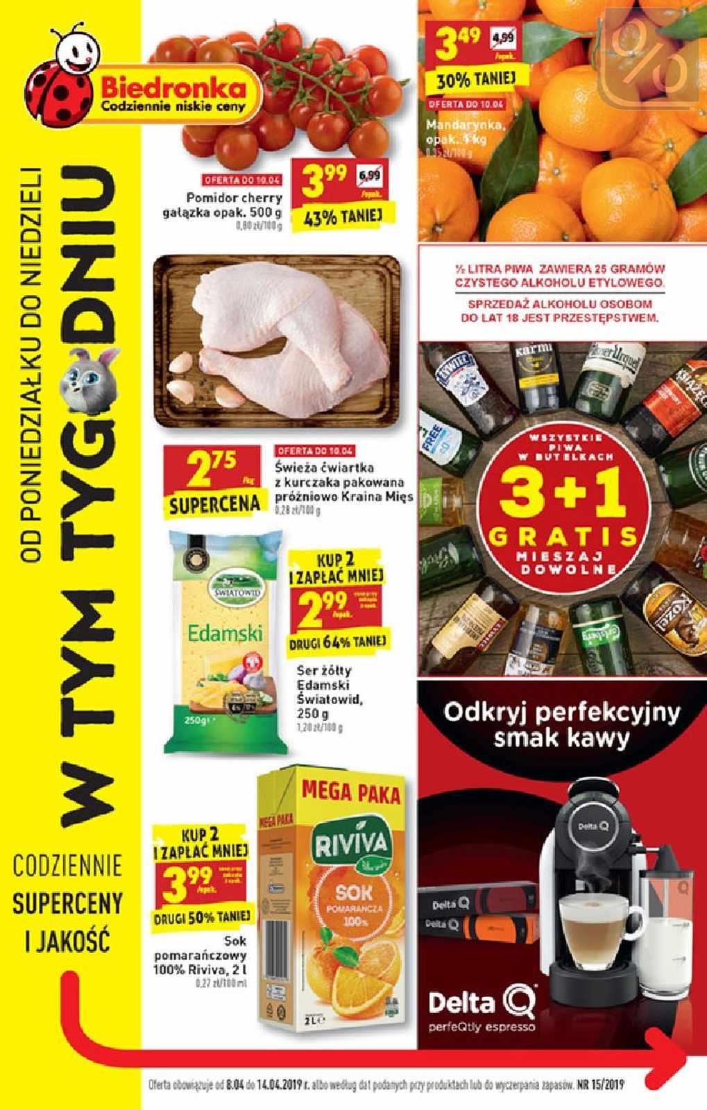 Gazetka promocyjna Biedronka str. 1