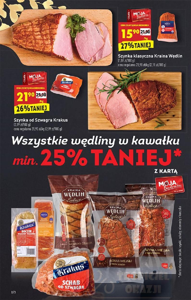 Gazetka promocyjna Biedronka str. 2