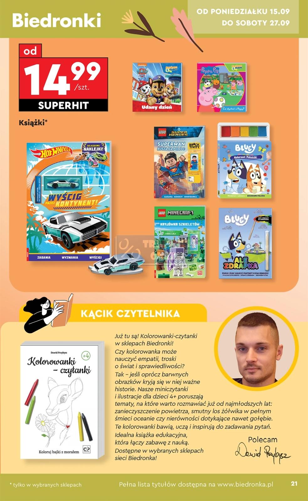 Gazetka promocyjna Biedronka str. 23