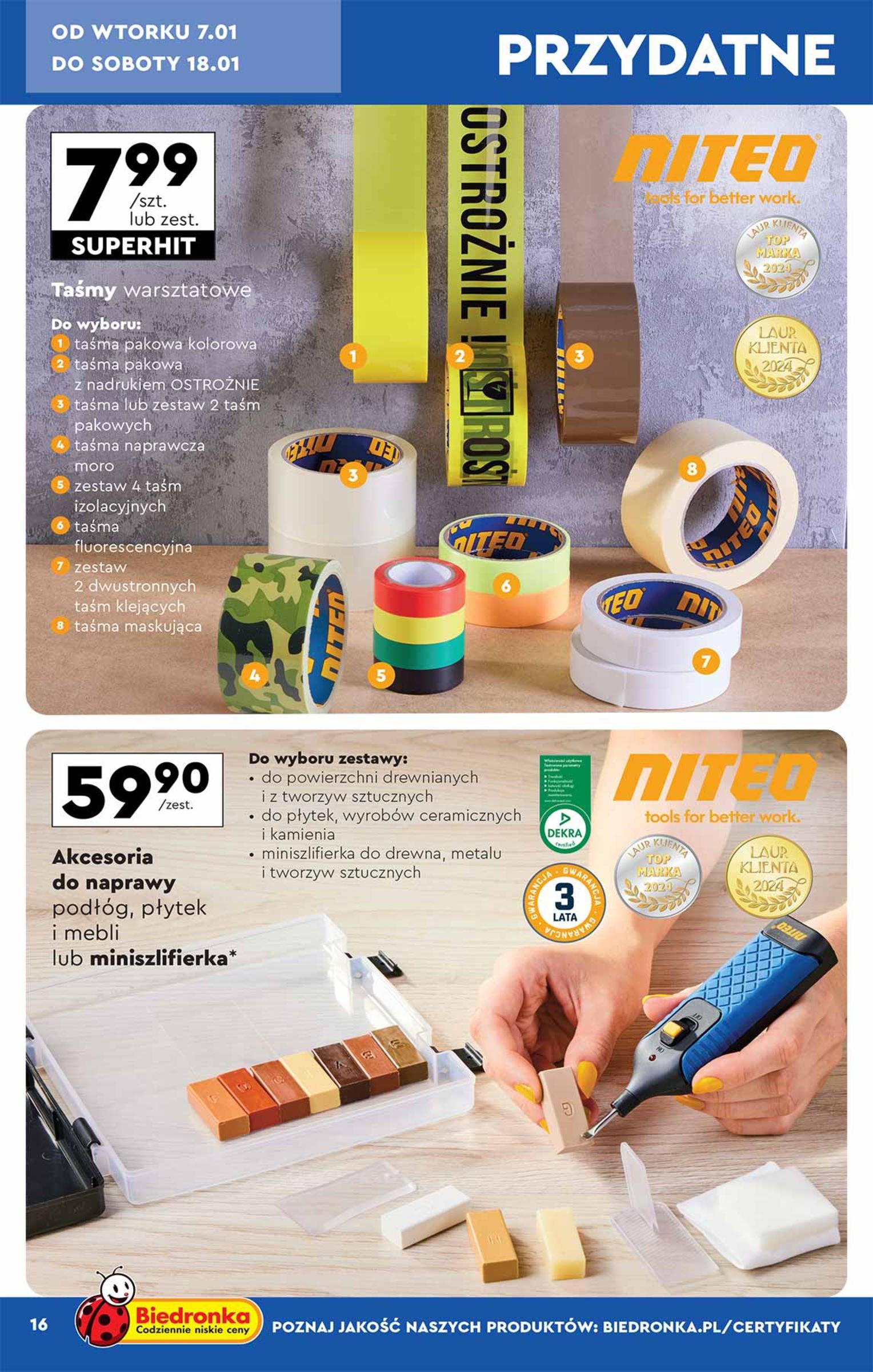 Gazetka promocyjna Biedronka str. 16