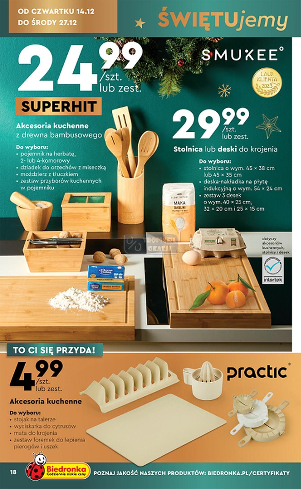 Gazetka promocyjna Biedronka str. 18