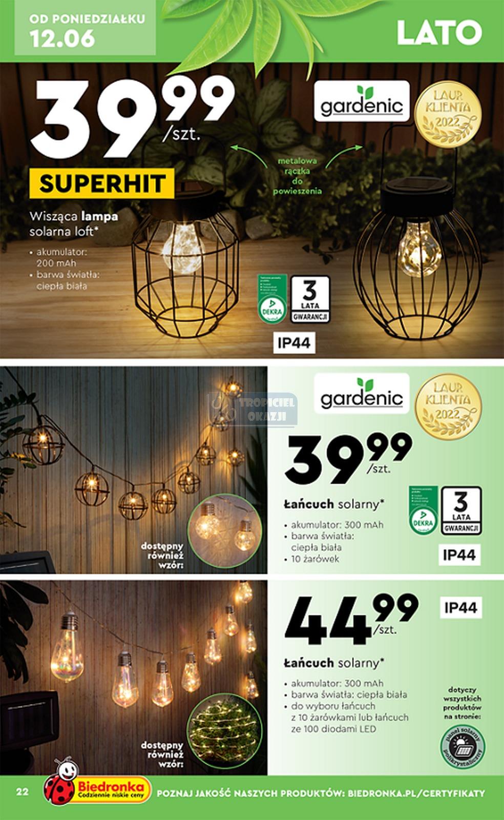 Gazetka promocyjna Biedronka str. 22