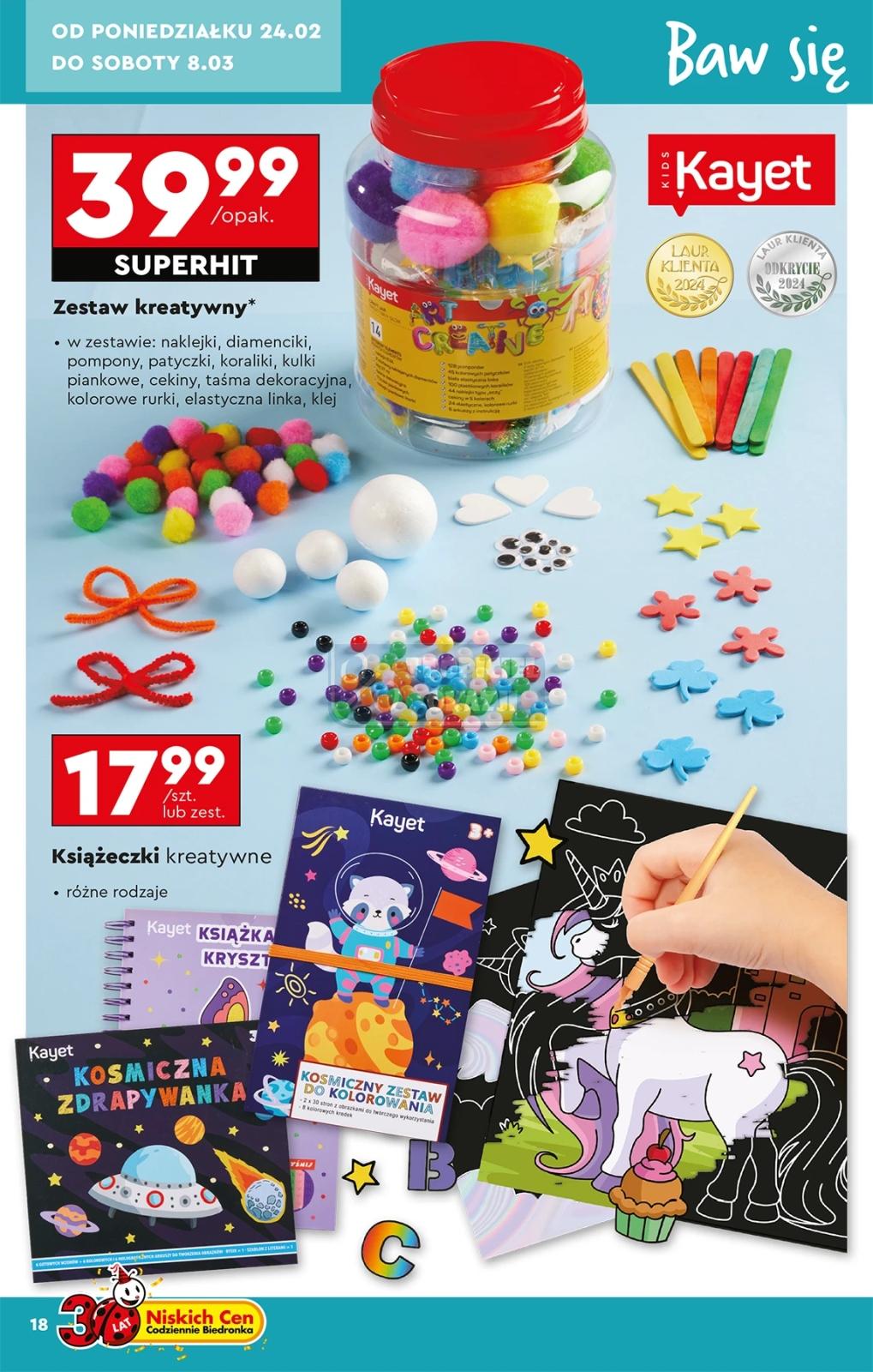 Gazetka promocyjna Biedronka str. 18