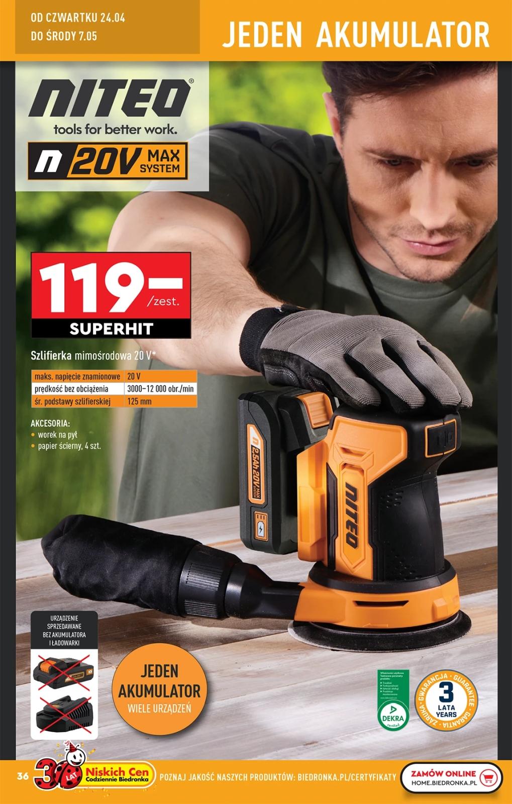 Gazetka promocyjna Biedronka str. 36