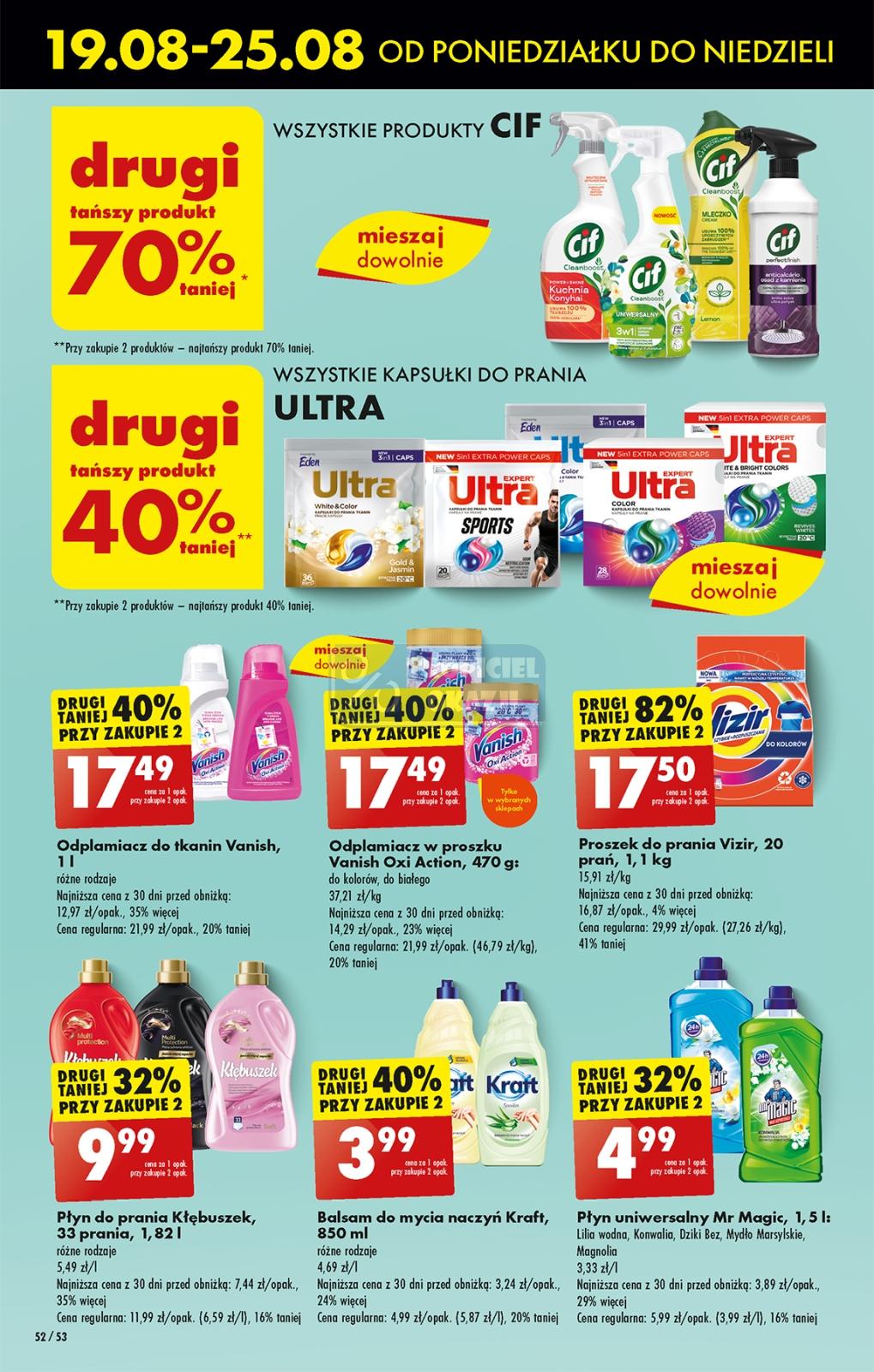 Gazetka promocyjna Biedronka str. 52