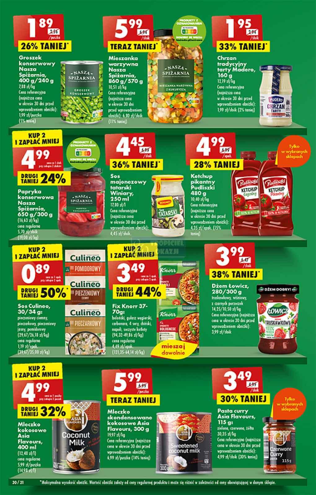 Gazetka promocyjna Biedronka str. 30