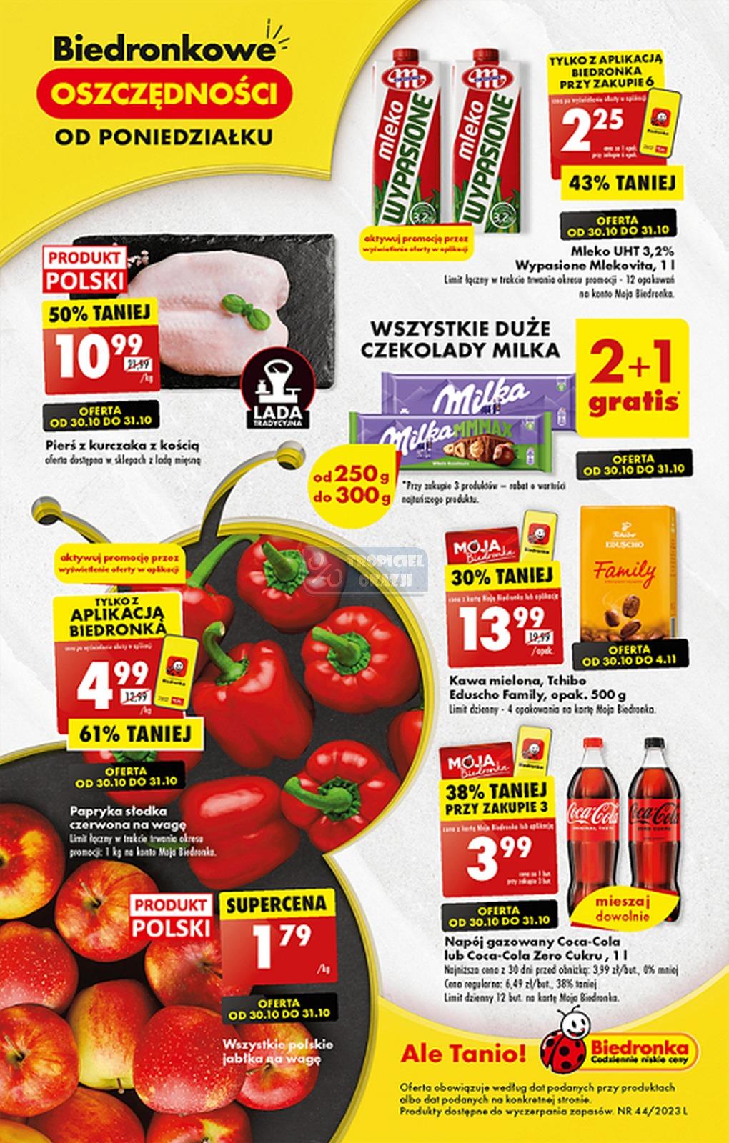 Gazetka promocyjna Biedronka str. 1