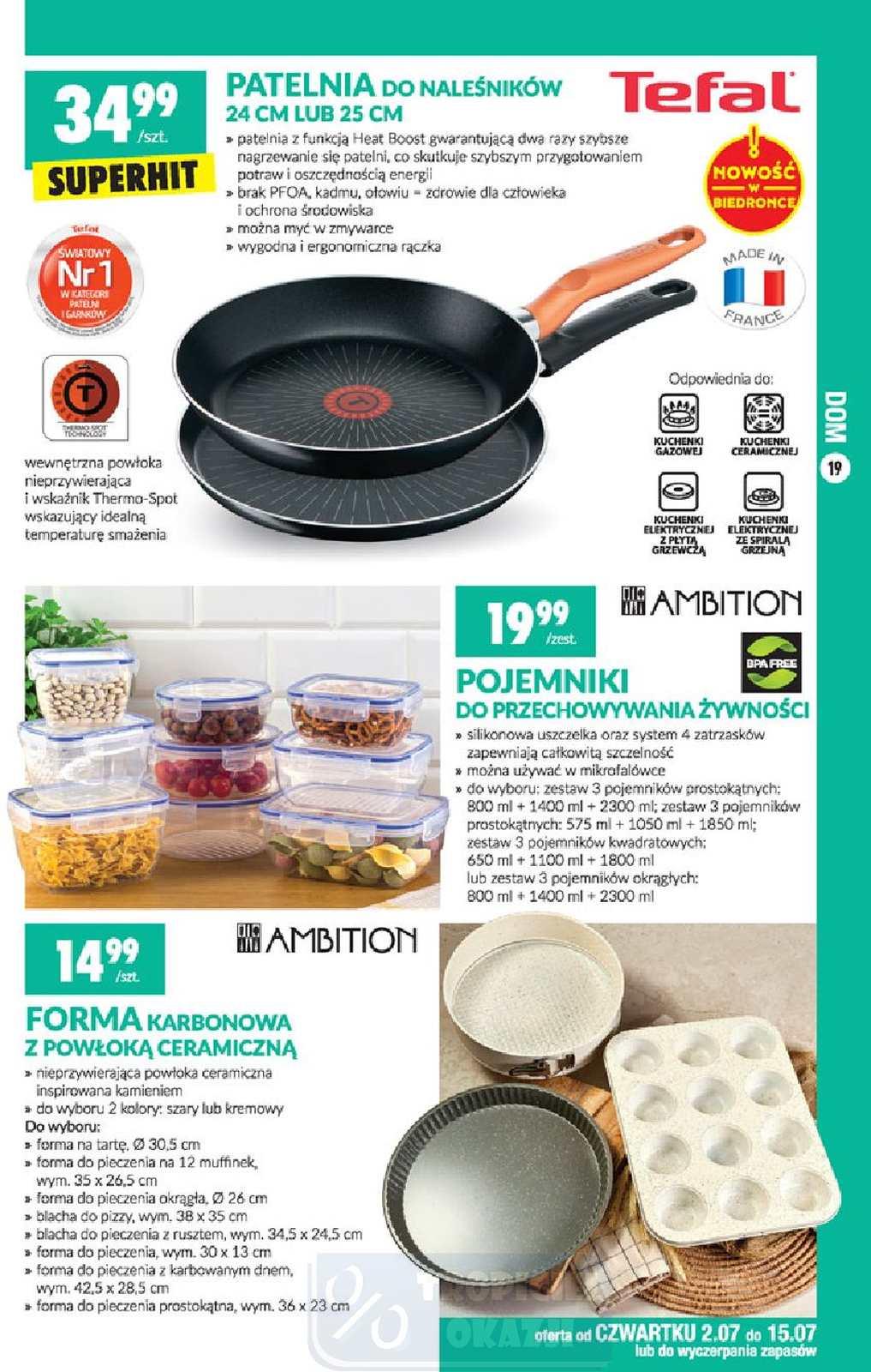 Gazetka promocyjna Biedronka str. 19