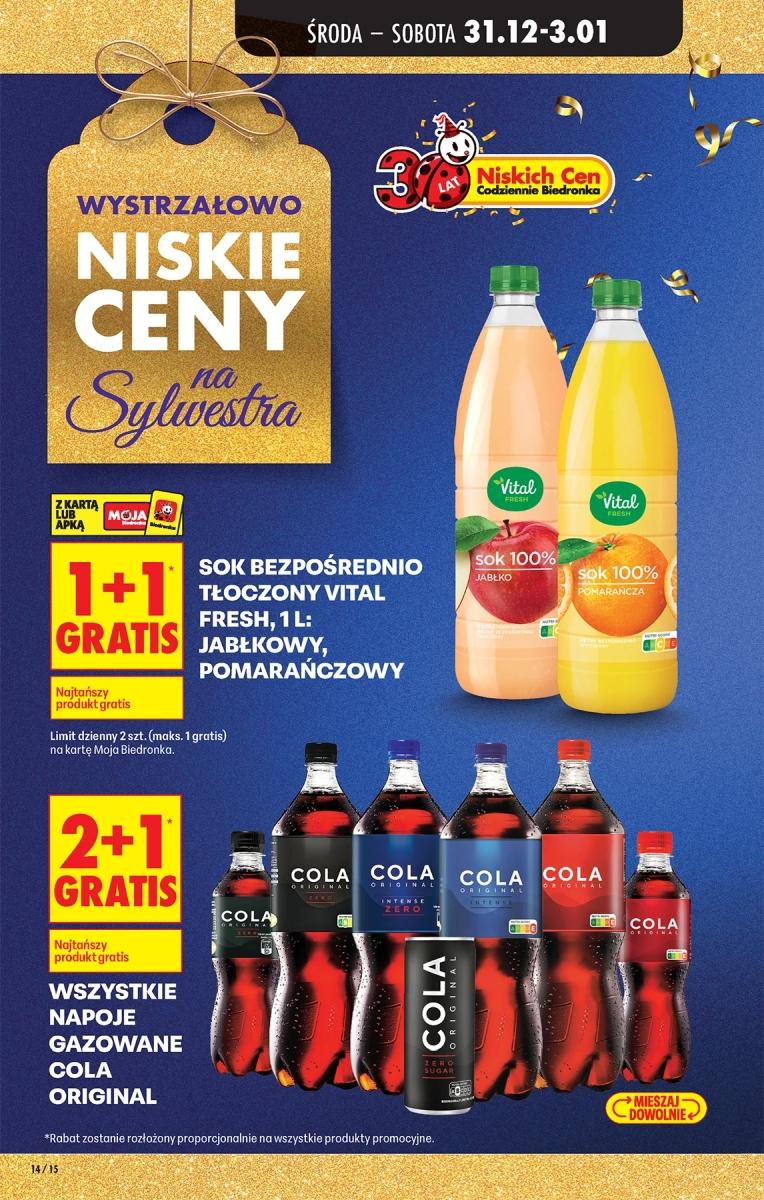 Gazetka promocyjna Biedronka str. 14