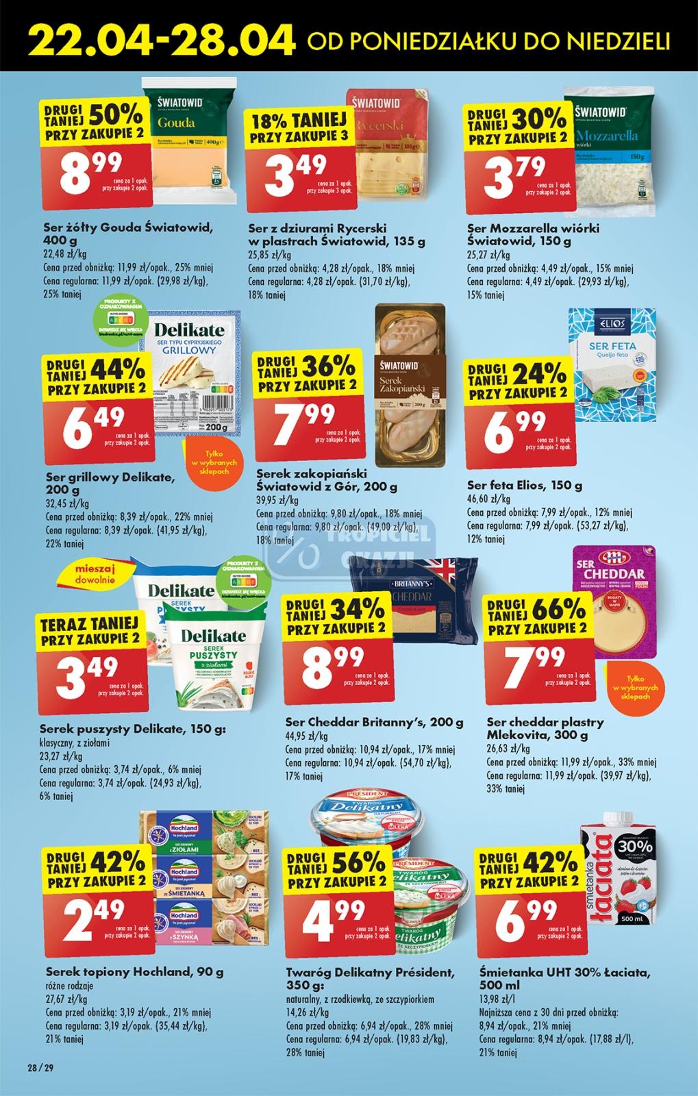 Gazetka promocyjna Biedronka str. 28