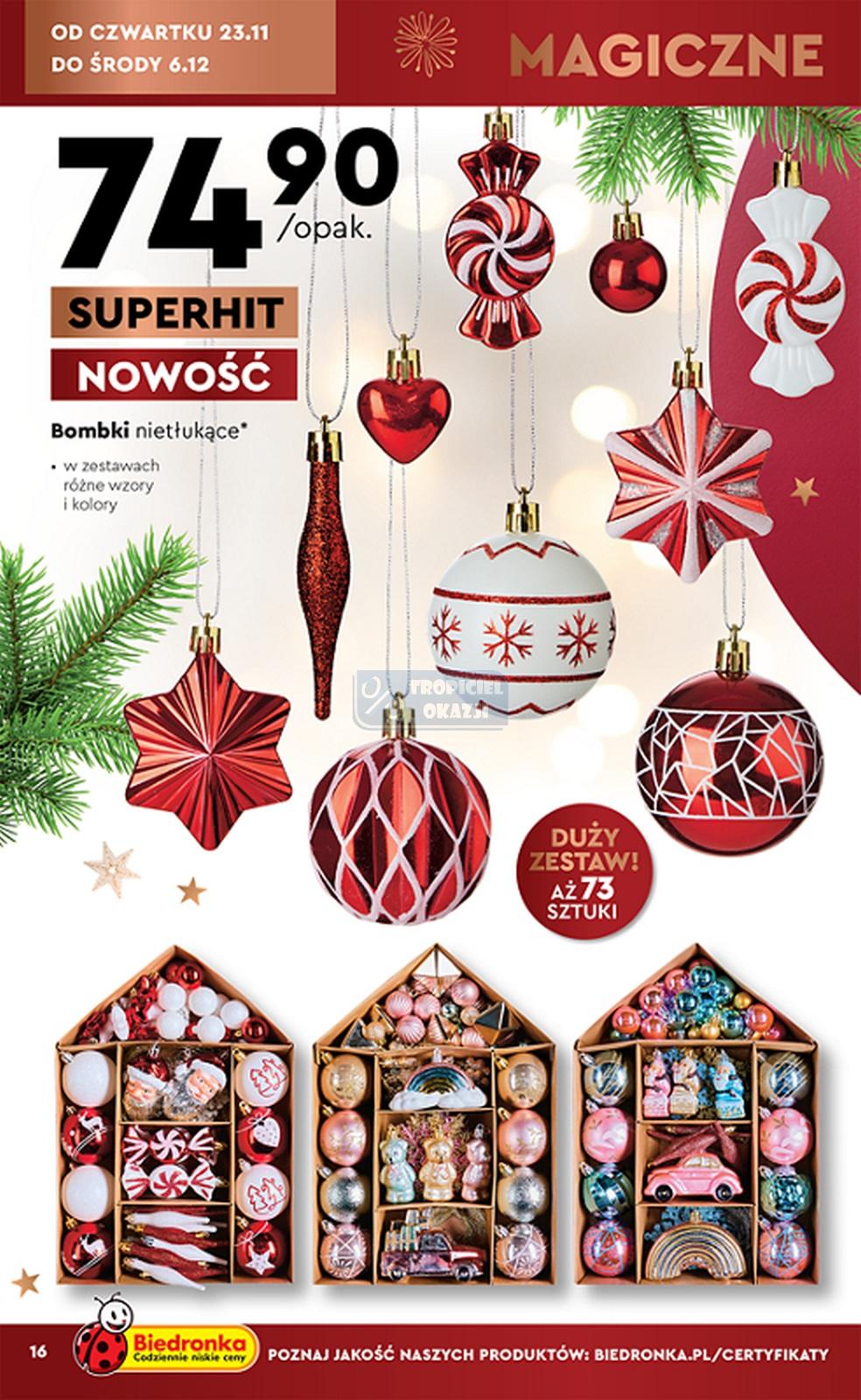 Gazetka promocyjna Biedronka str. 16