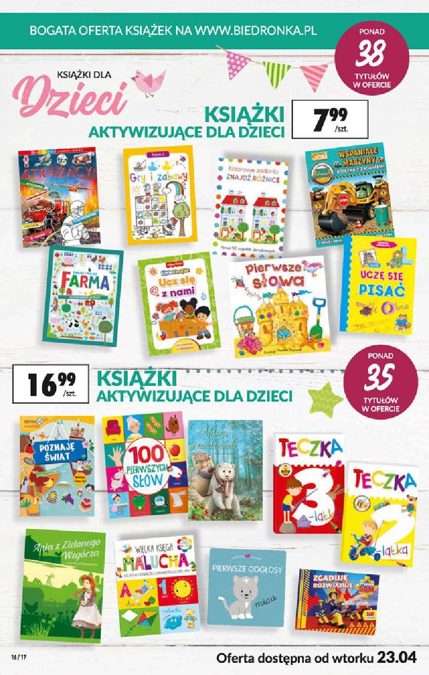 Gazetka promocyjna Biedronka str. 16