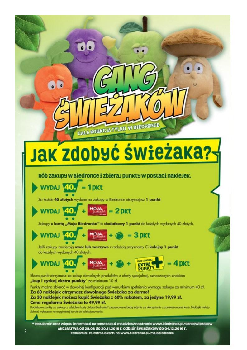 Gazetka promocyjna Biedronka str. 2