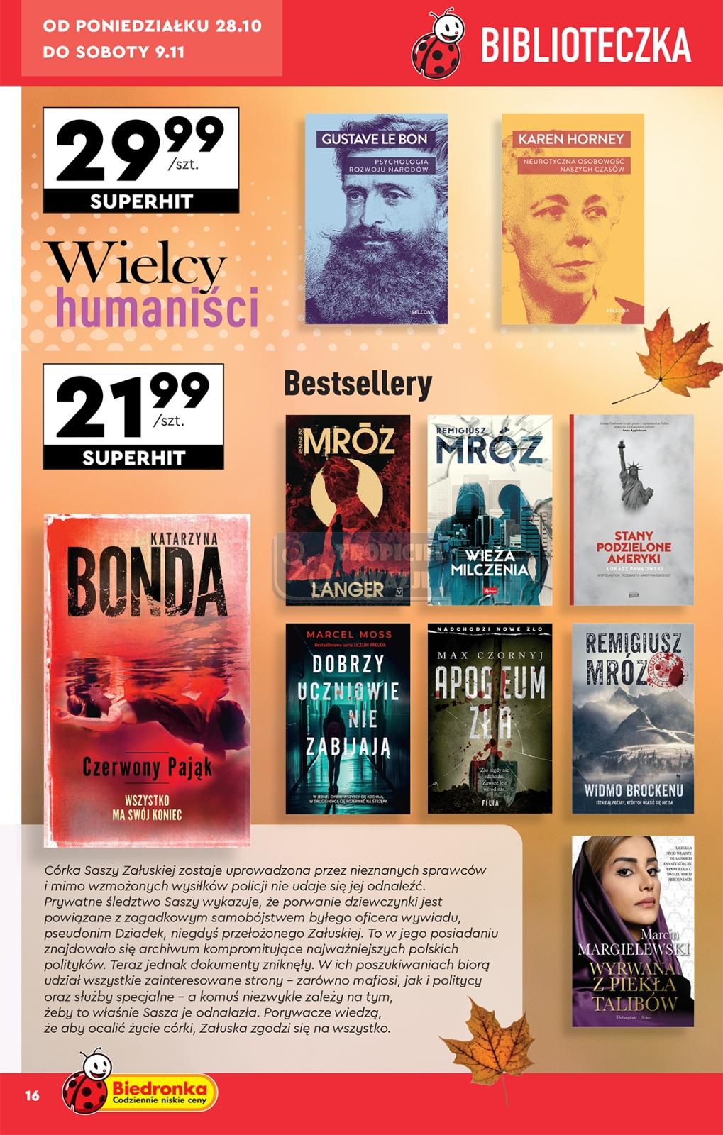 Gazetka promocyjna Biedronka str. 16