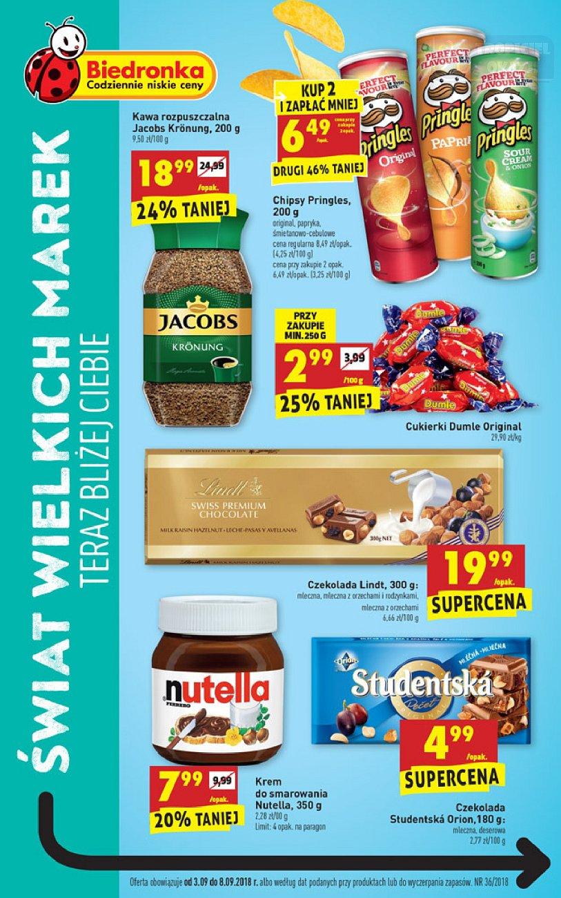 Gazetka promocyjna Biedronka str. 1