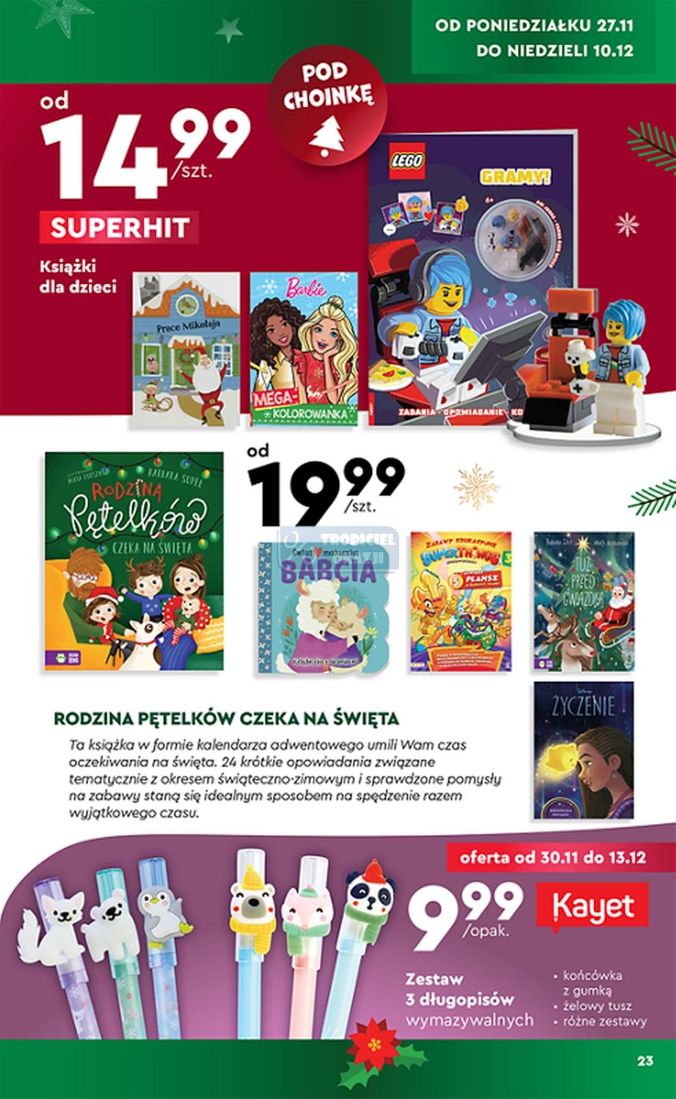 Gazetka promocyjna Biedronka str. 23