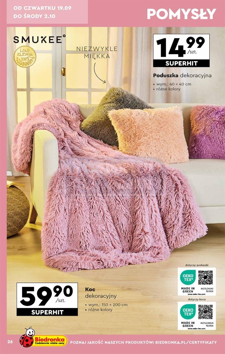 Gazetka promocyjna Biedronka str. 26