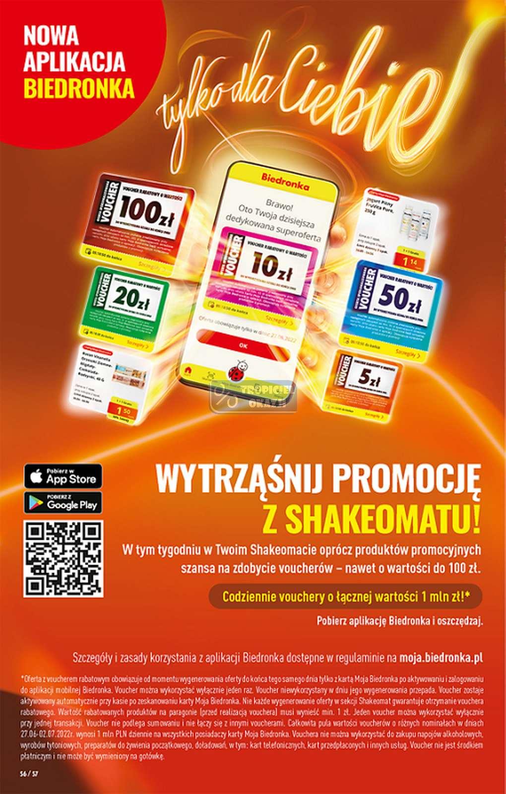 Gazetka promocyjna Biedronka str. 56