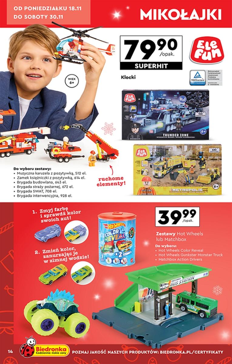 Gazetka promocyjna Biedronka str. 14