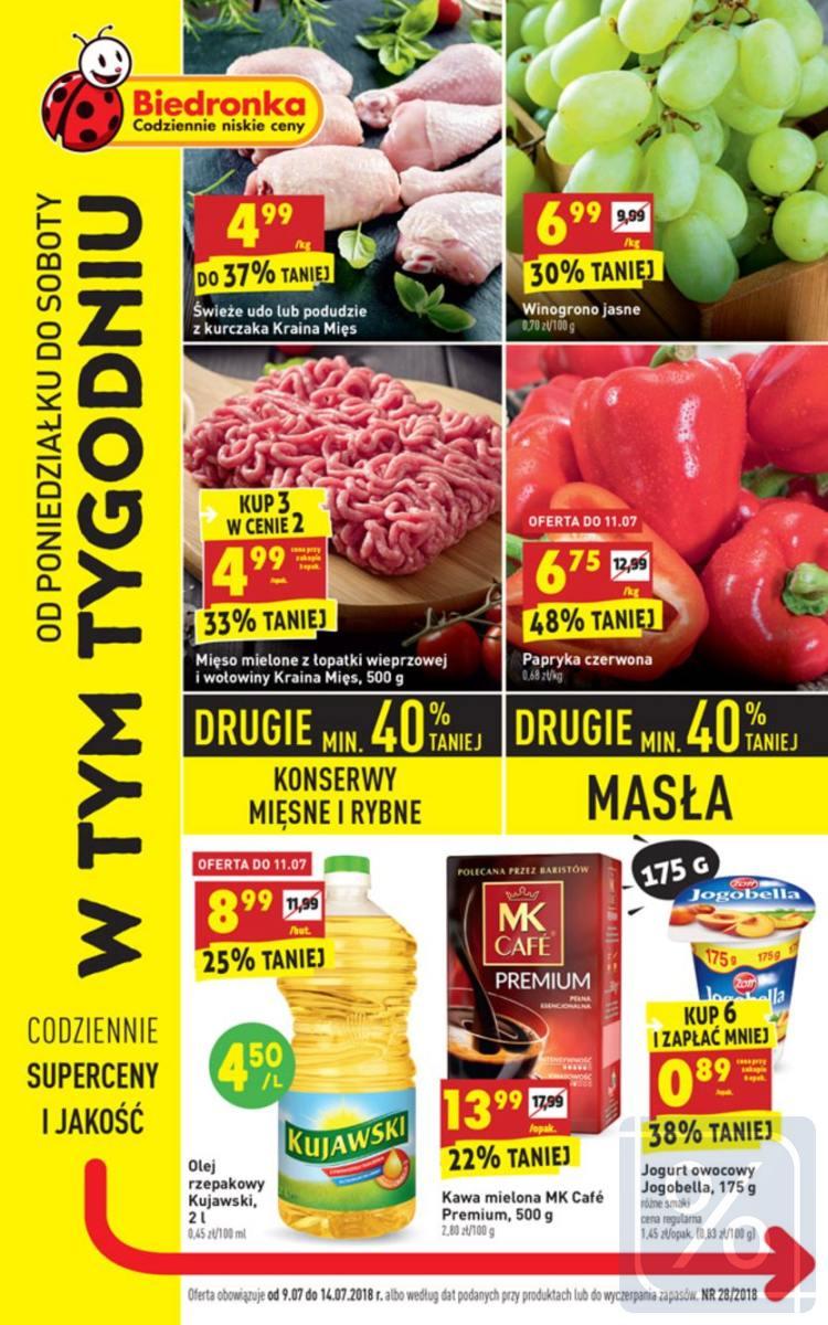 Gazetka promocyjna Biedronka str. 1