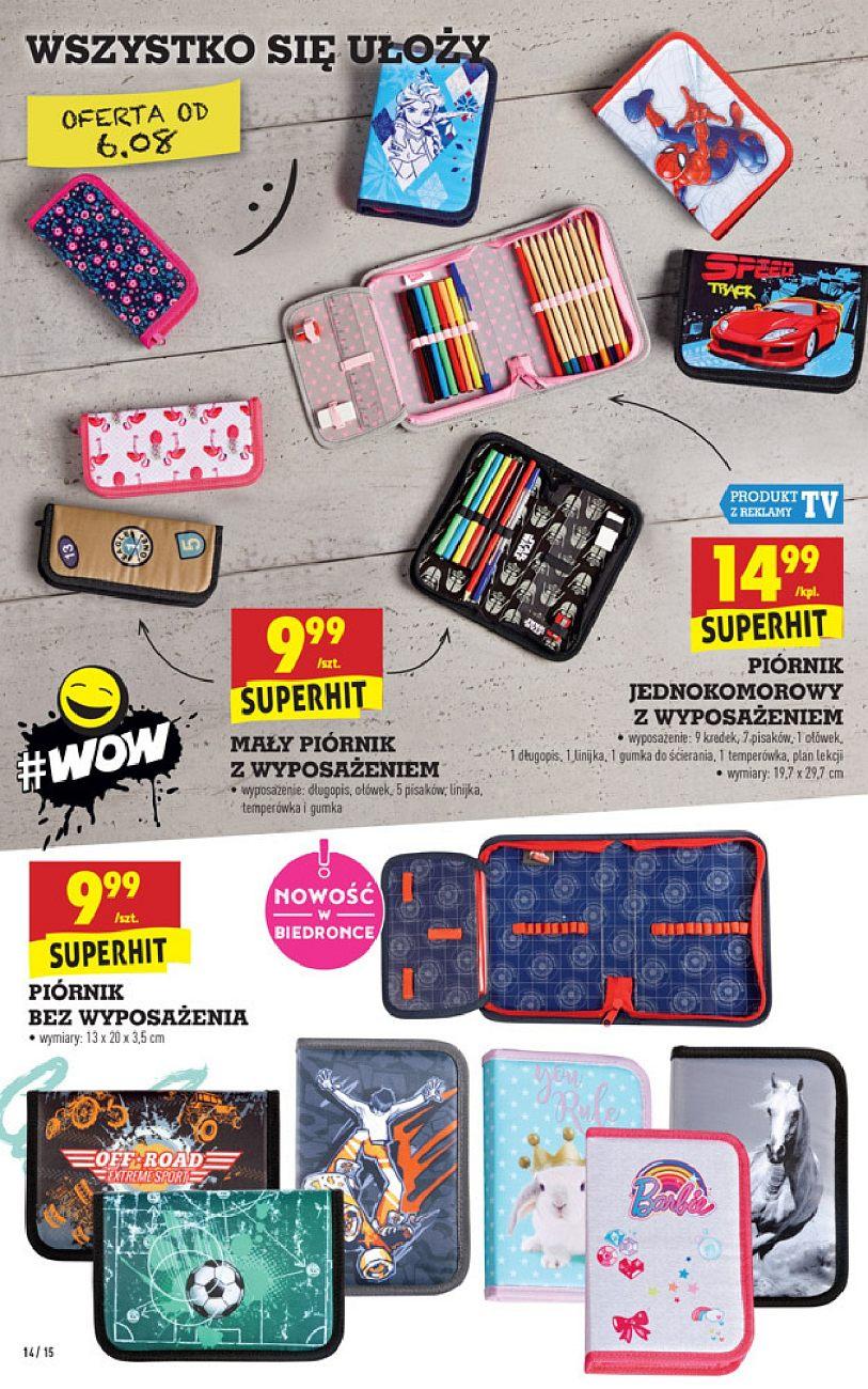 Gazetka promocyjna Biedronka str. 14