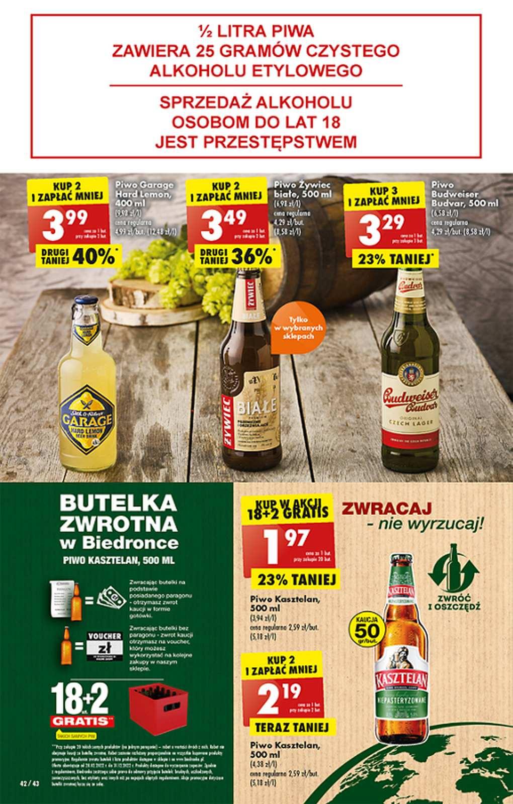 Gazetka promocyjna Biedronka str. 42