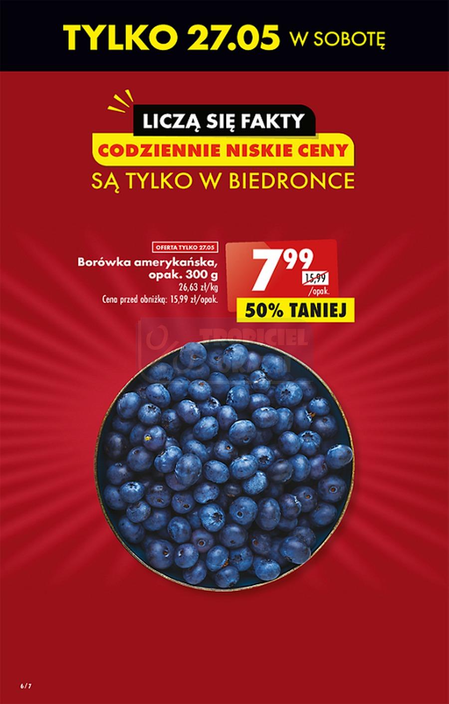 Gazetka promocyjna Biedronka str. 6