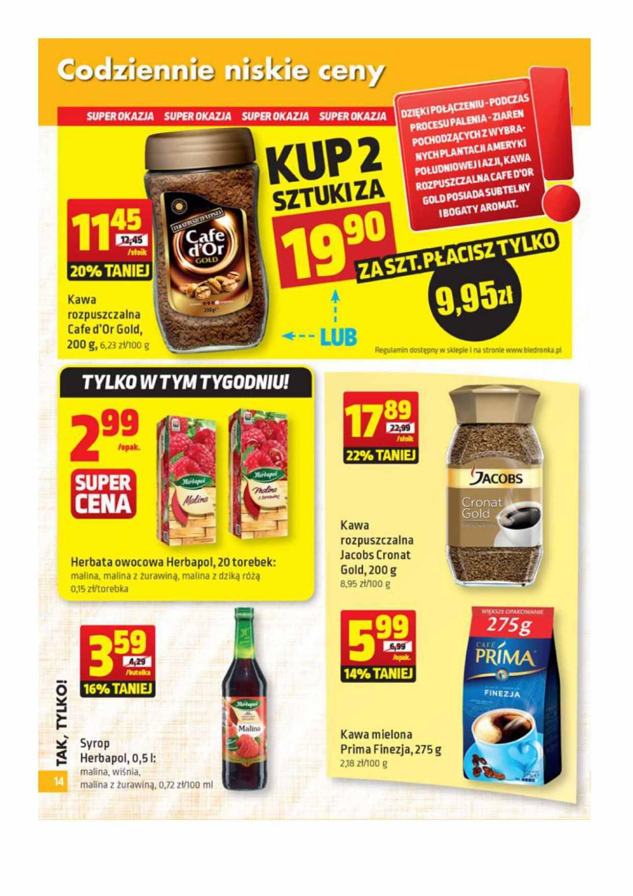 Gazetka promocyjna Biedronka str. 14